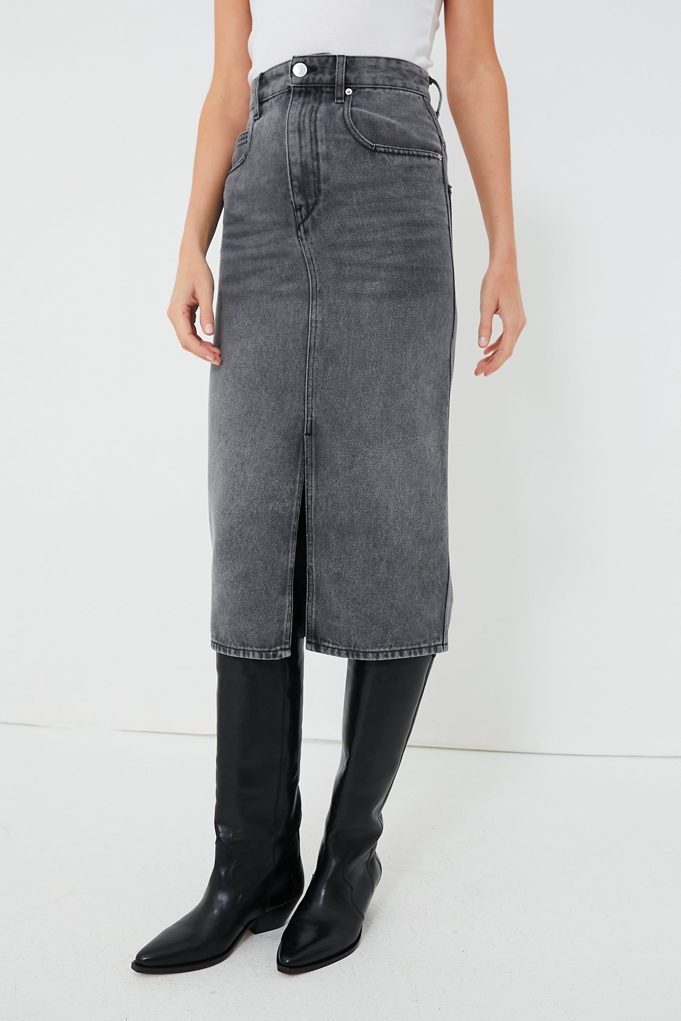 Light Grey Tilauria Skirt | Isabel Marant