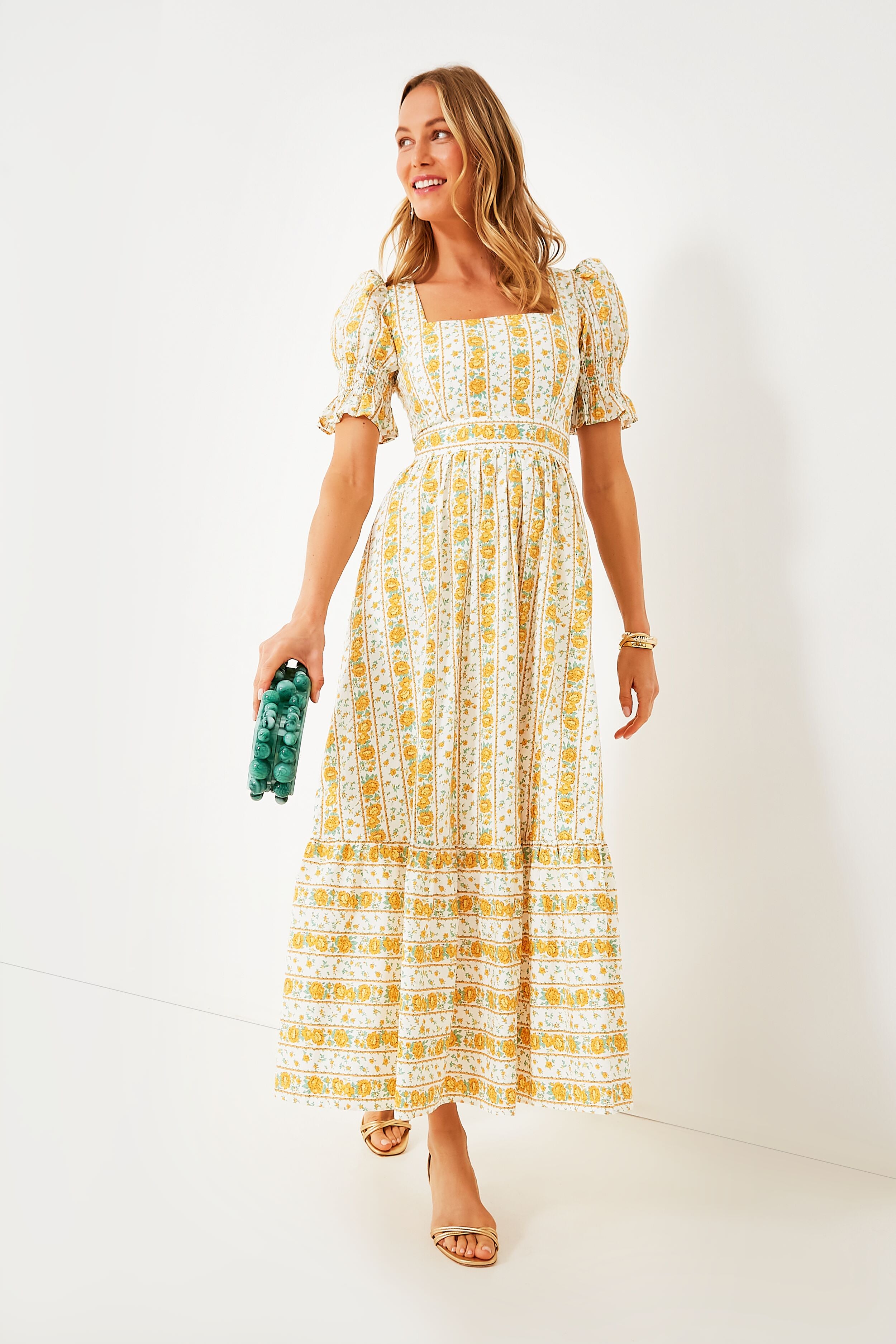 Yellow Floral Phillipa Maxi Dress | Hyacinth House | Tuckernuck