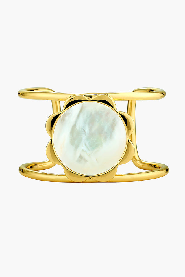 ASHA by Ashley McCormick Moonstone Florentine Cuff – Asha By ADM