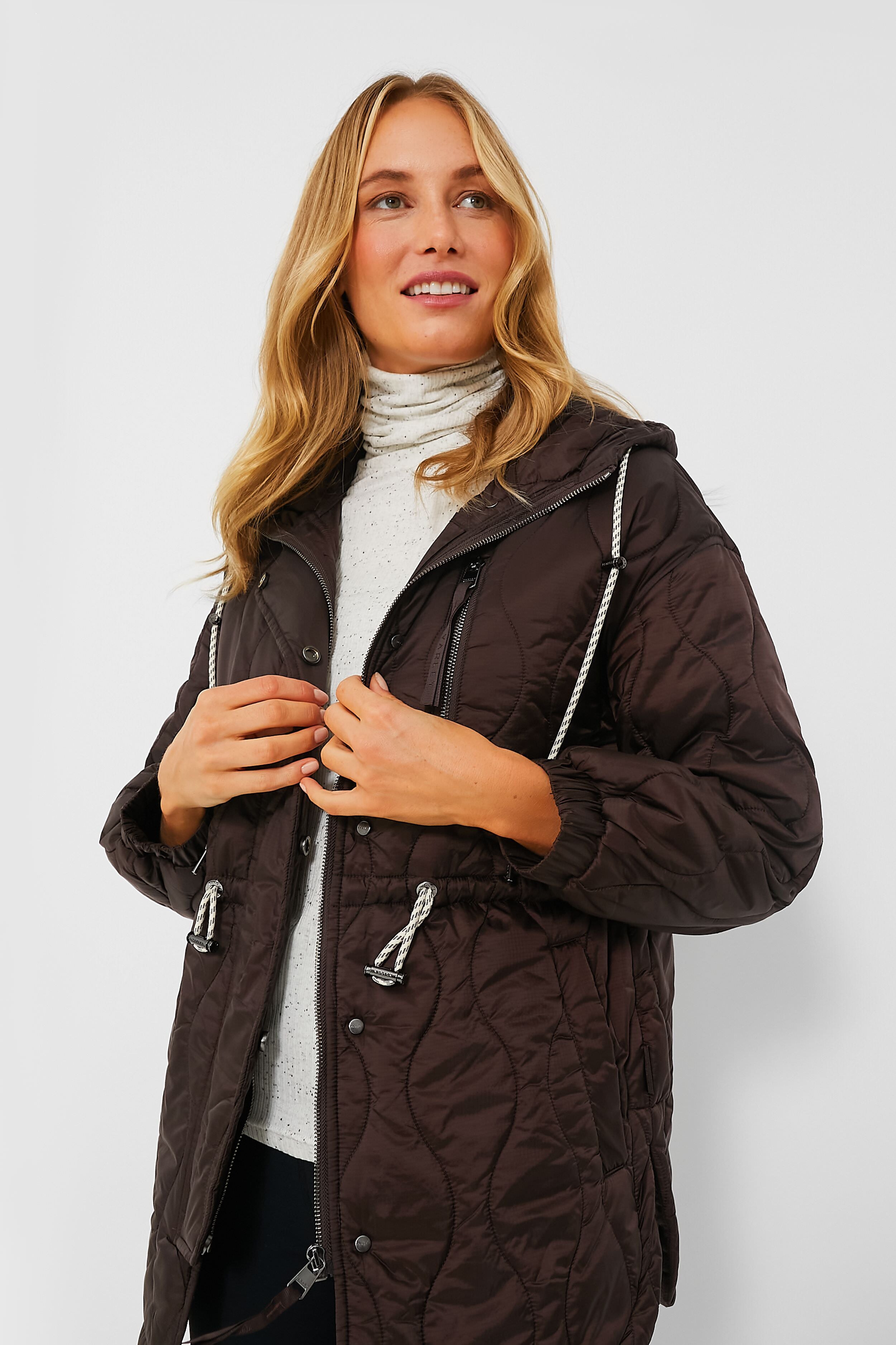 Coffee Bean Caitlin Quilt Jacket | Varley