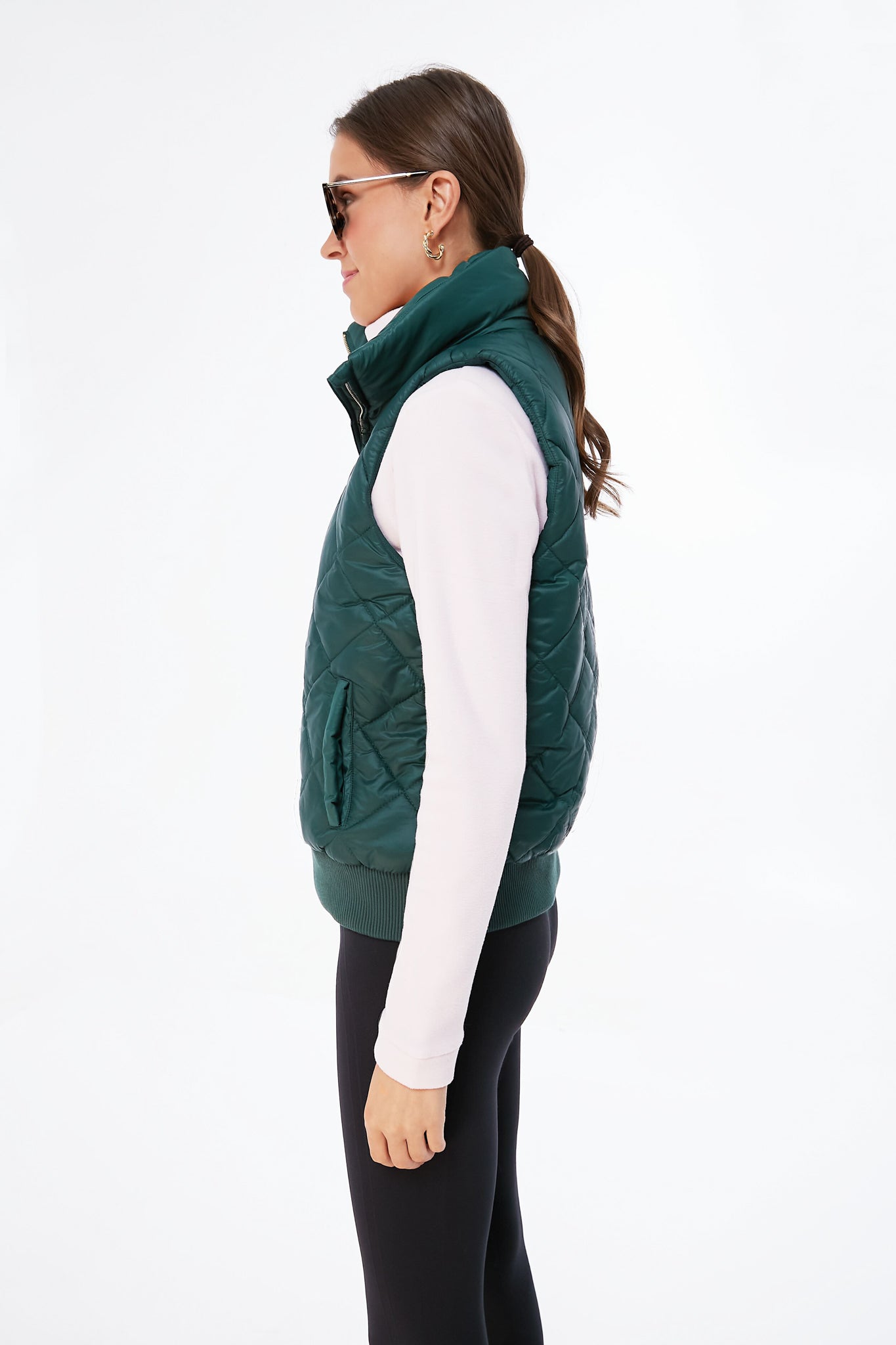 Green Jackson Quilted Vest | Tuckernuck