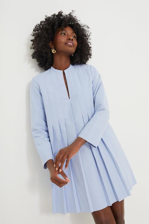 Lavender Oxford Harris Shirt Dress | Pomander Place