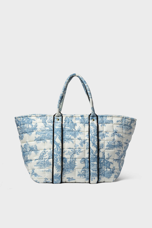 Clare V. Summer Simple Tote in Condesa Plaid