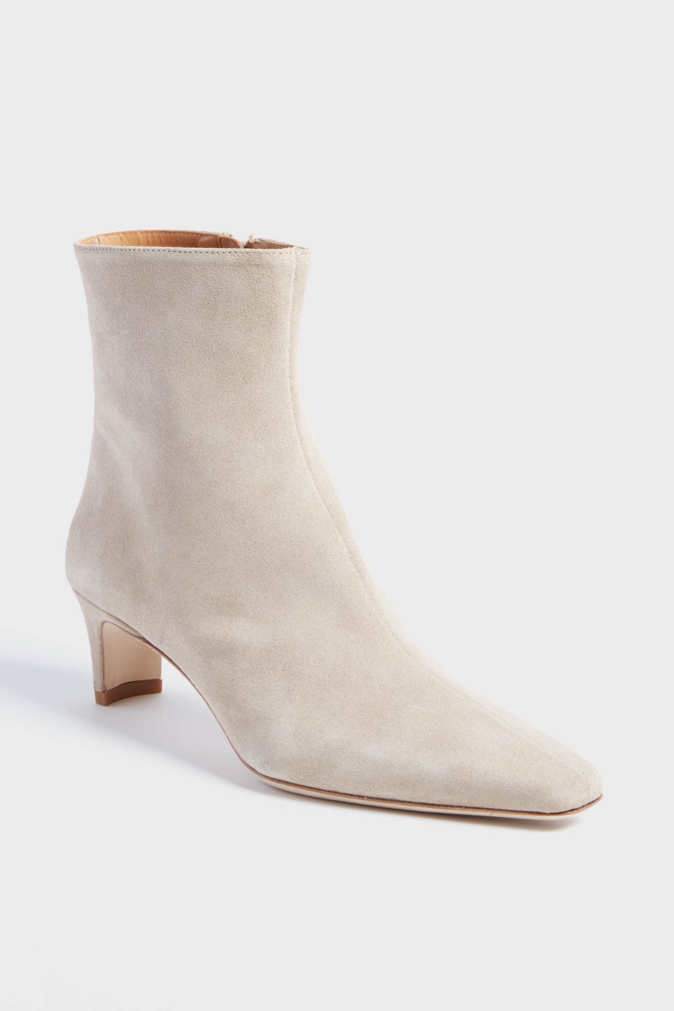 Mink Wally Ankle Boot | STAUD