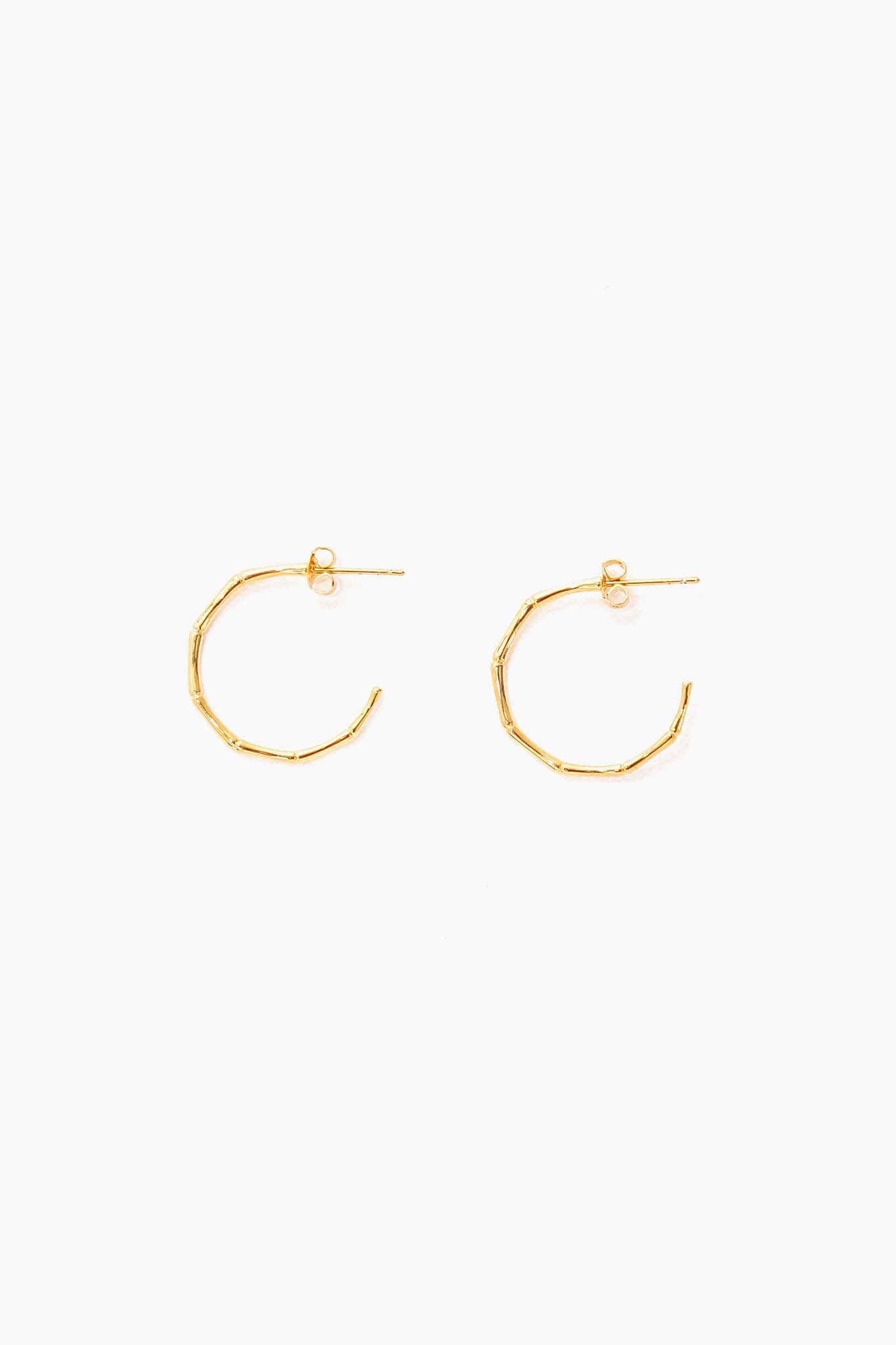 Jenna Small Bamboo Hoops | Petit Moments | Tuckernuck