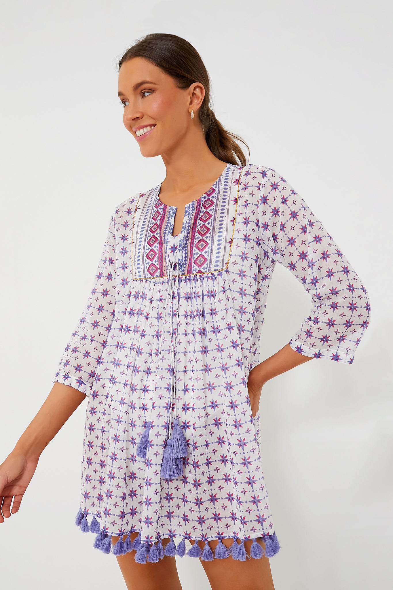 Exclusive Lilac Seychelles Tunic | Ro's Garden