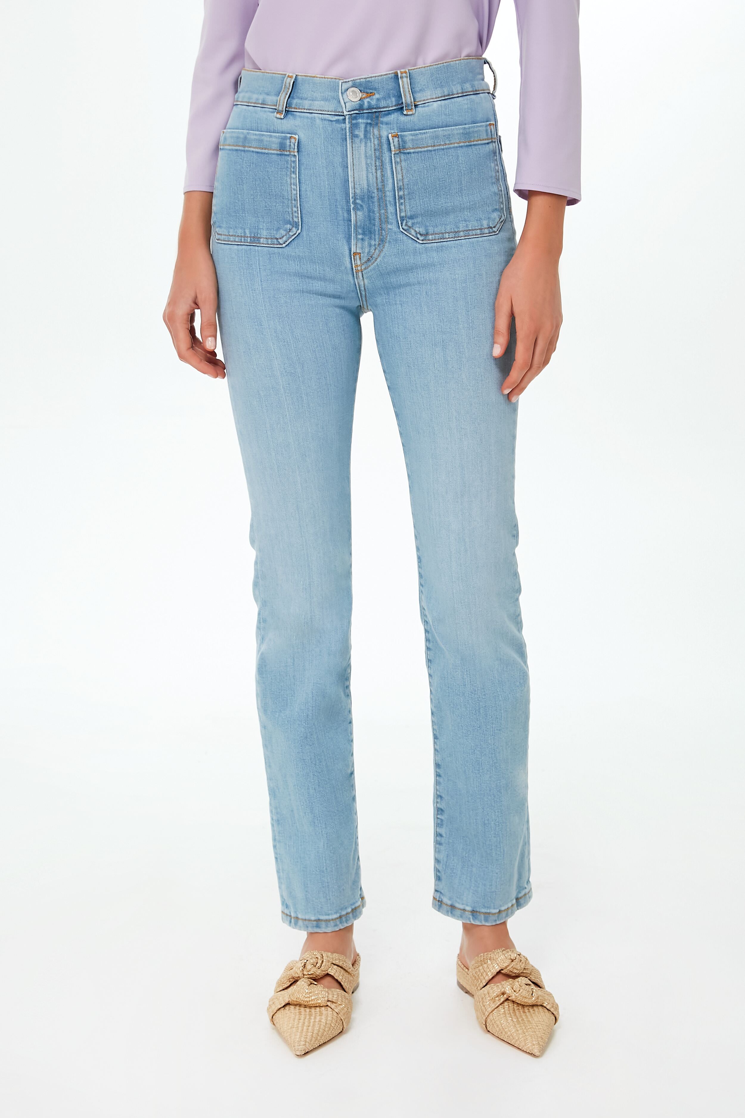 Azurina Blue Alta Jeans | Jeanerica