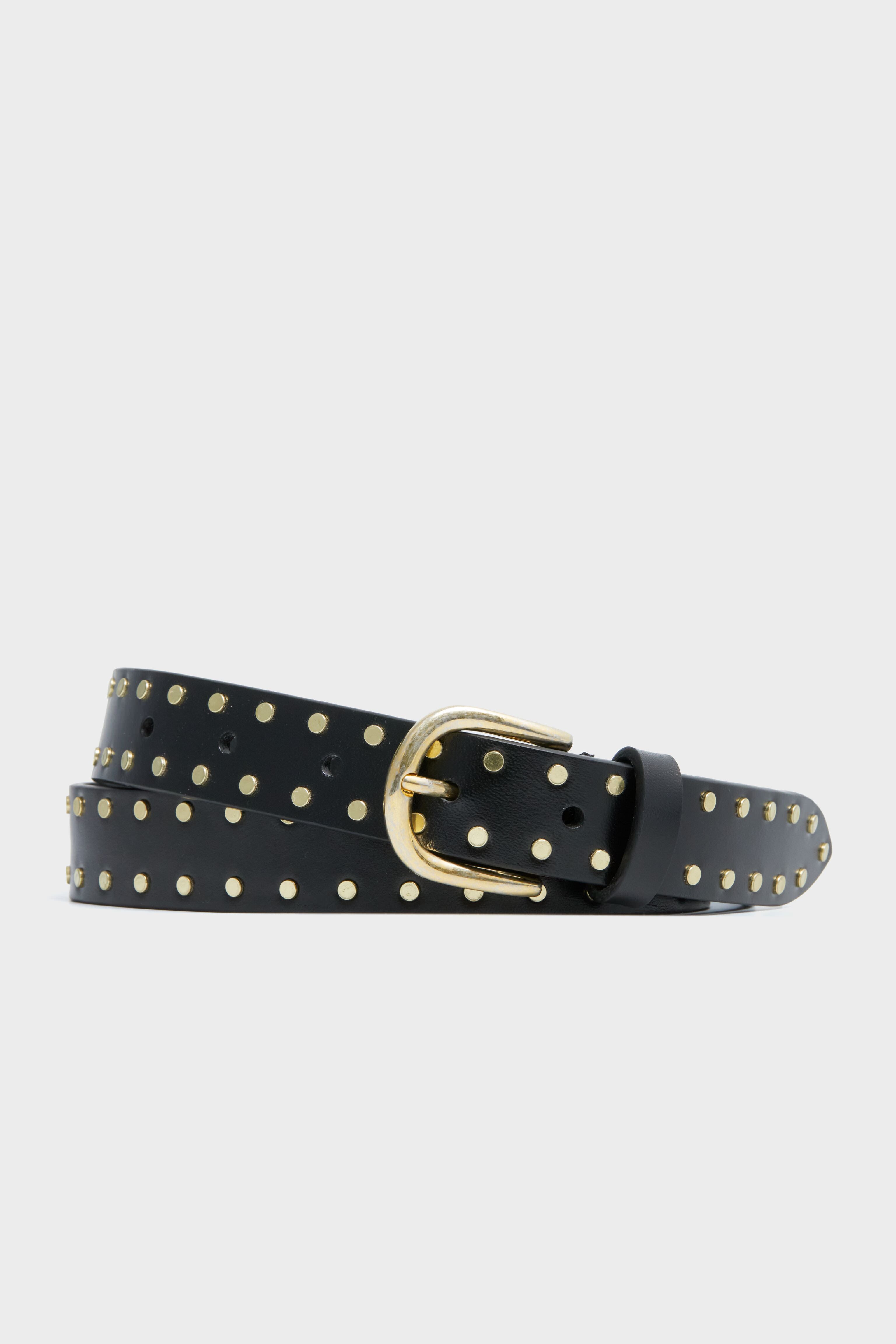 Black Zap Milly Studs Belt | Isabel Marant