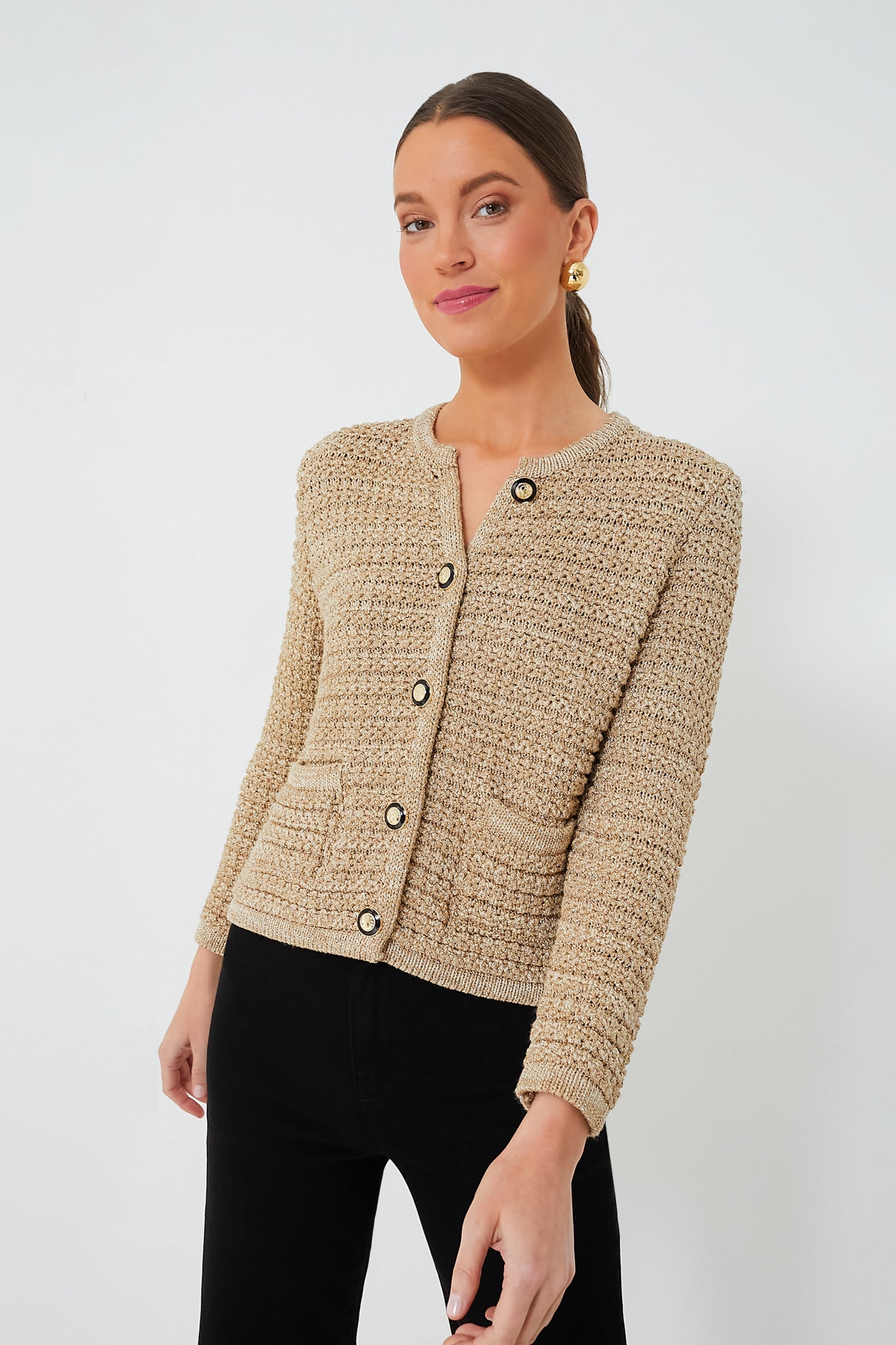 Gold Gaston Sweater | ba&sh