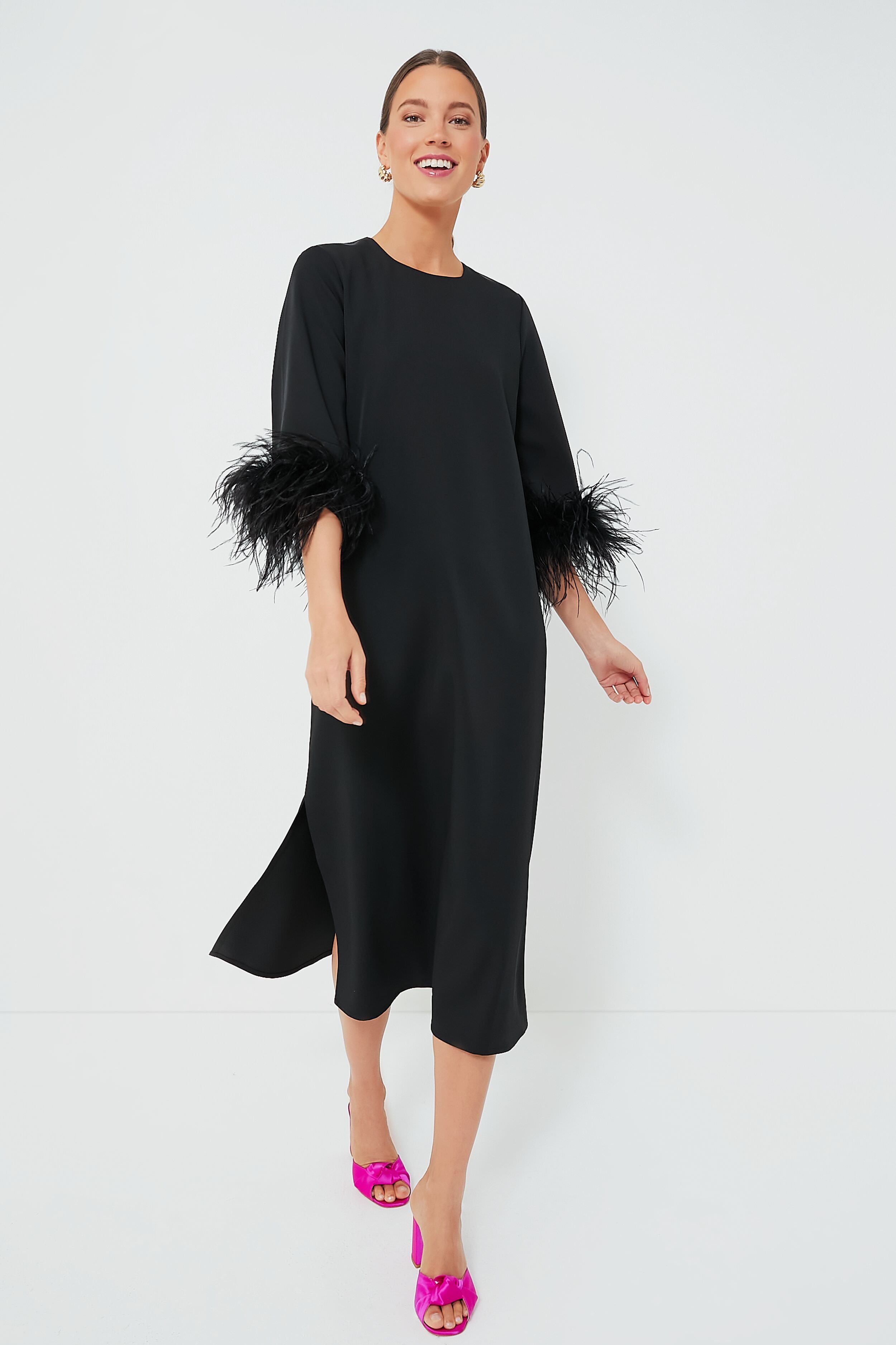 Black Feather Jamie Dress | Tuckernuck