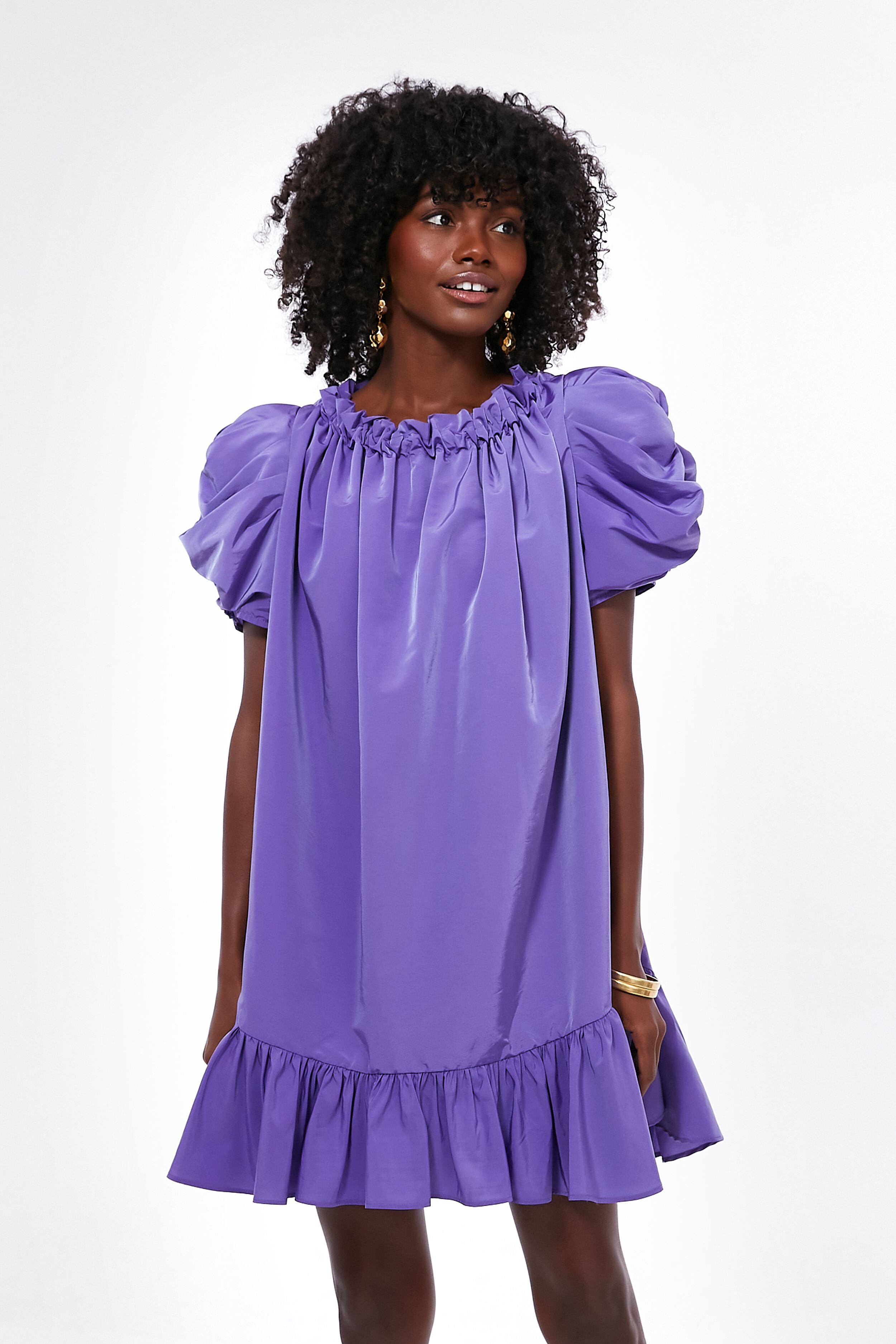Purple Tabitha Mini Dress | Hyacinth House | Tuckernuck