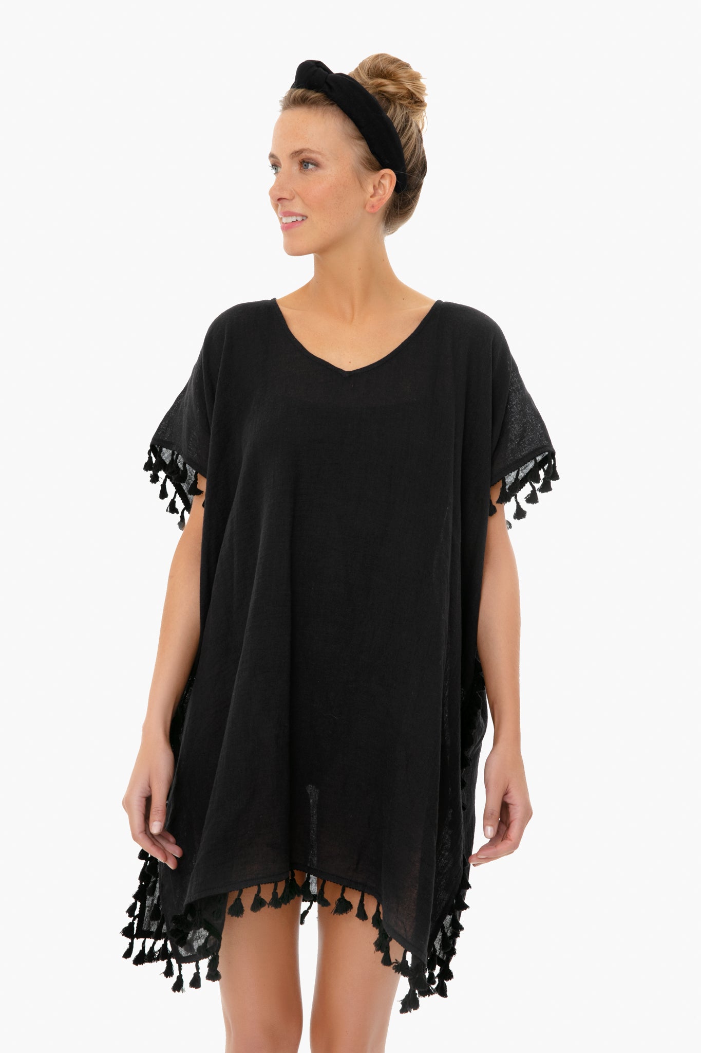 Black Katie Caftan | Pomander Place | Tuckernuck