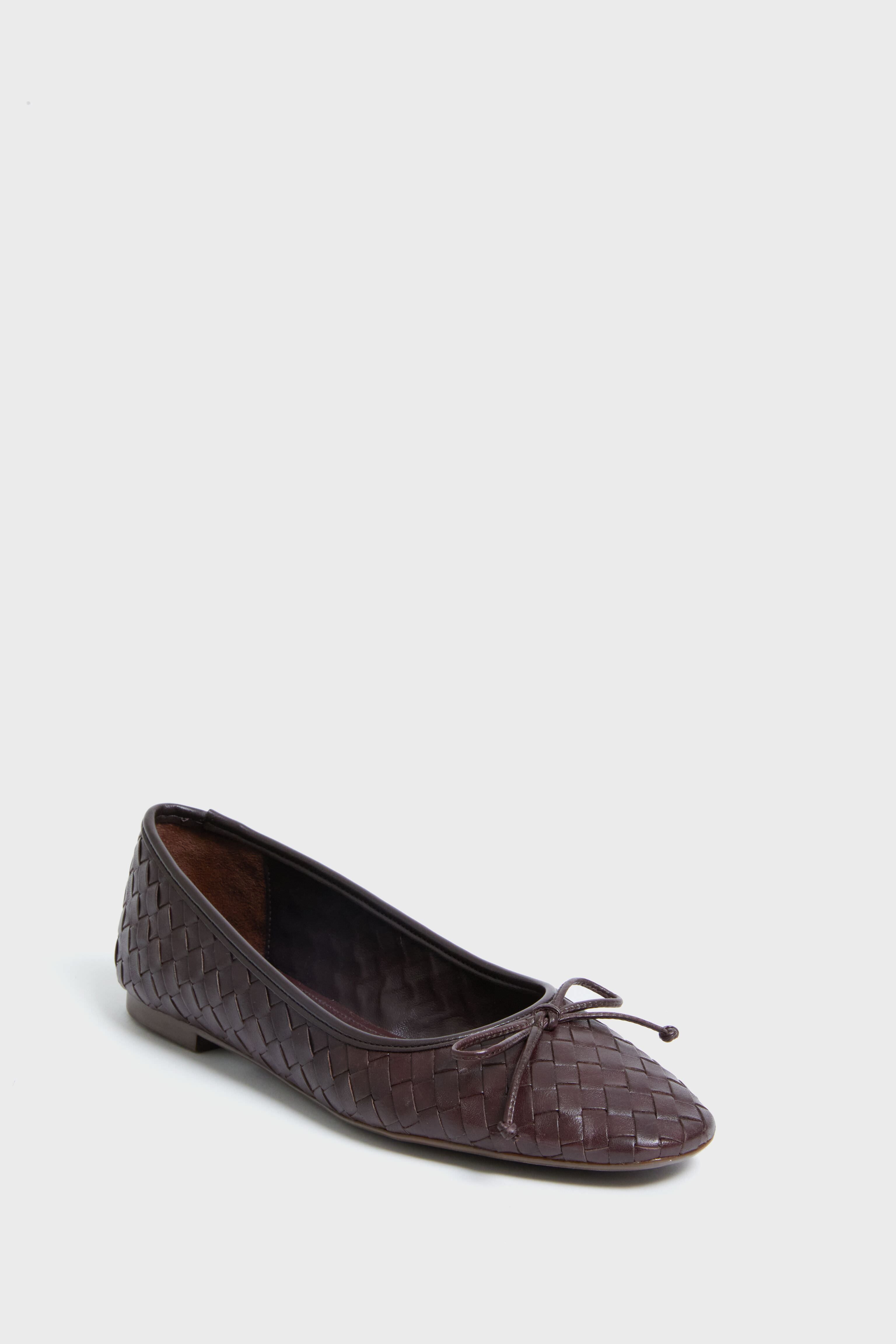 Dark Chocolate Arissa Flats | Schutz