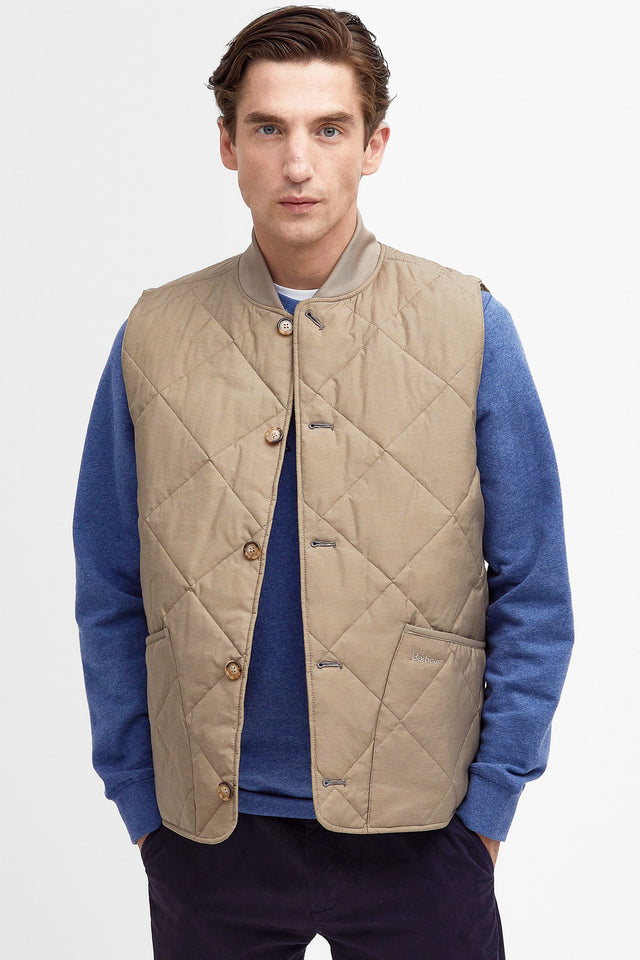 Performance Wool Quilted Full Zip Vest