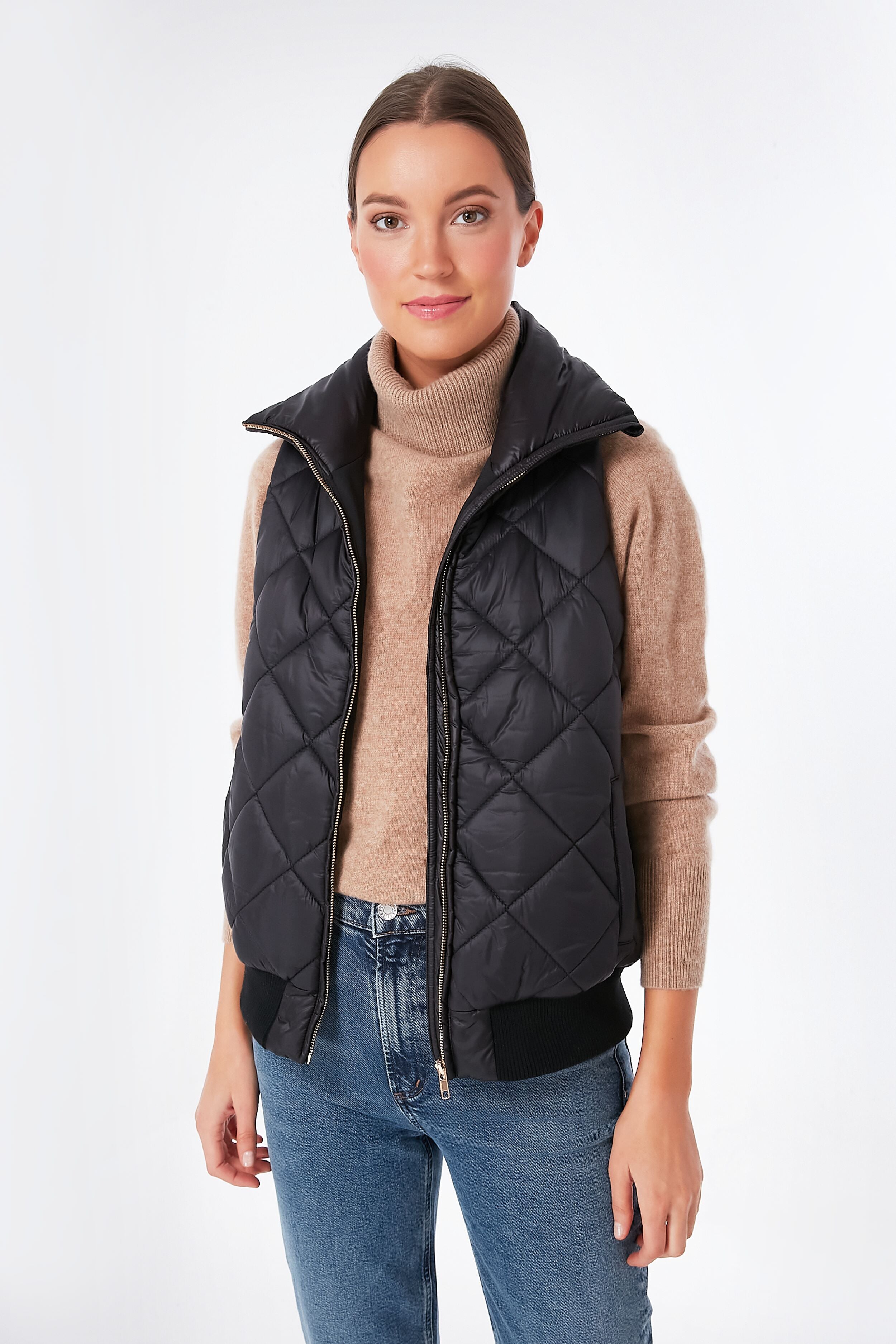 Black Jackson Quilted Vest | Tuckernuck