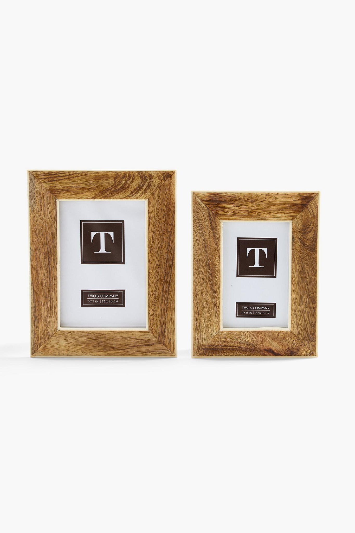 Wide Border 4x6 Picture Frame | Two's Company | Tuckernuck