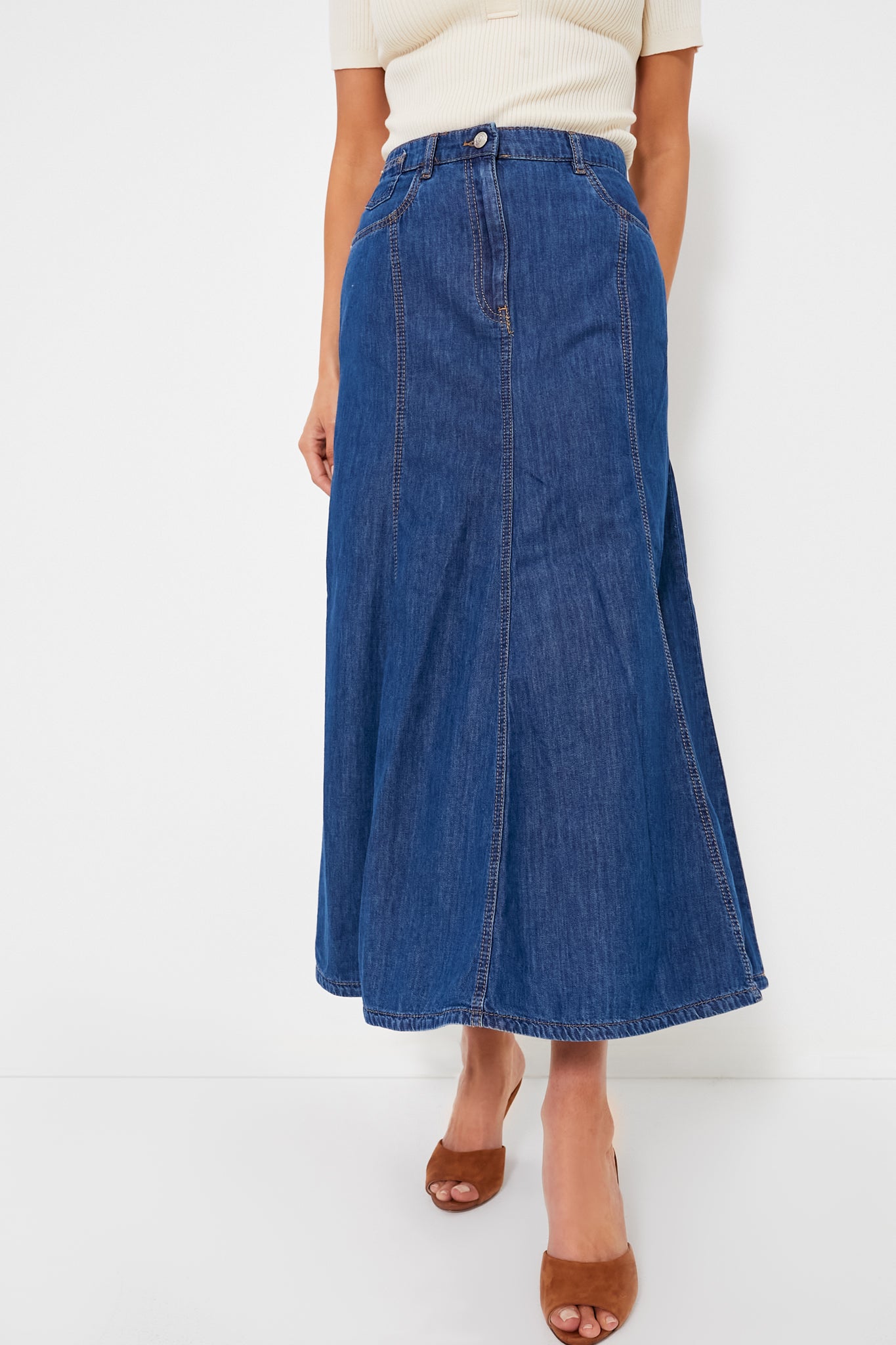 Blue Jean Edera Skirt | Marella