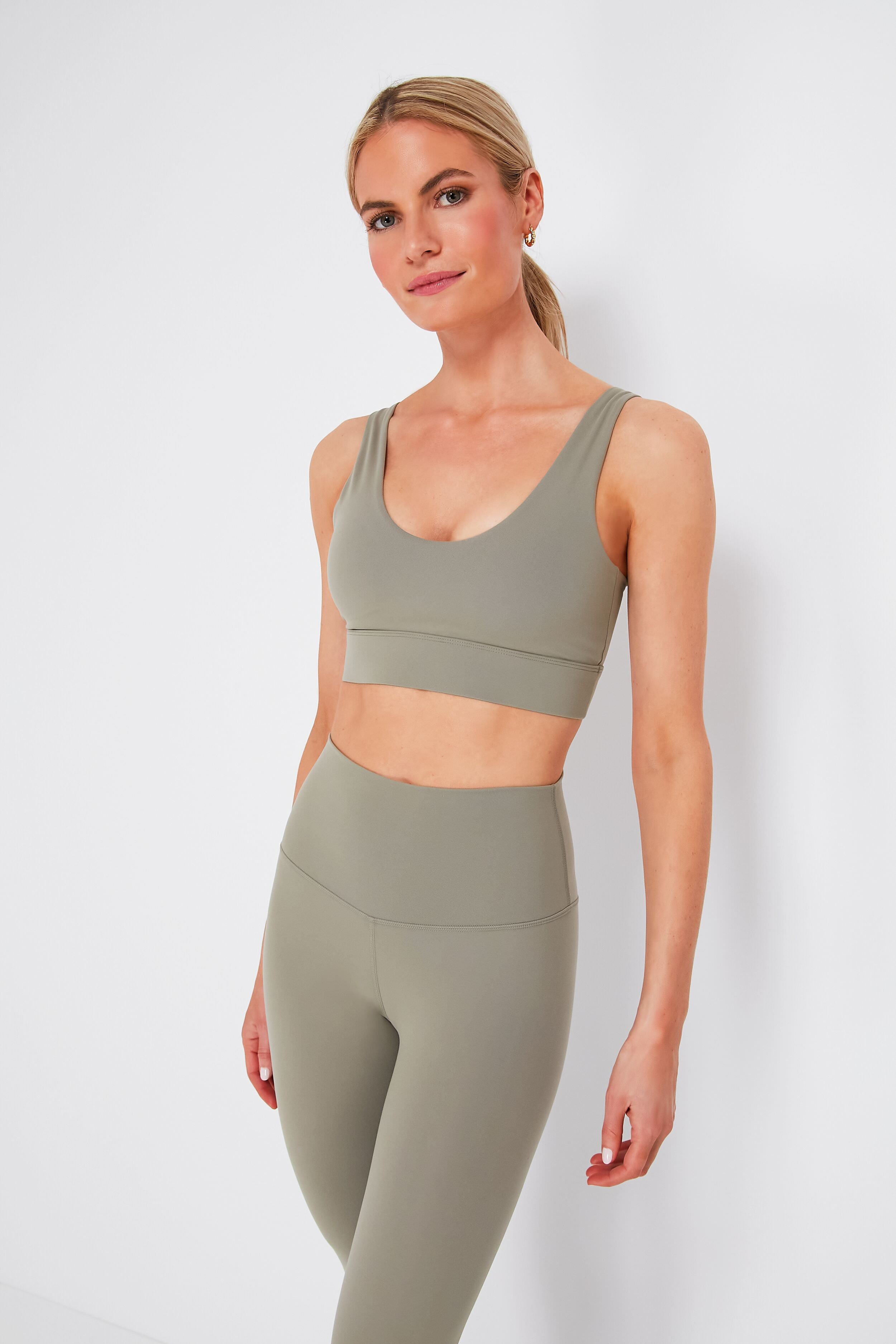 Varley Gravity Grey Always Edwards Bra