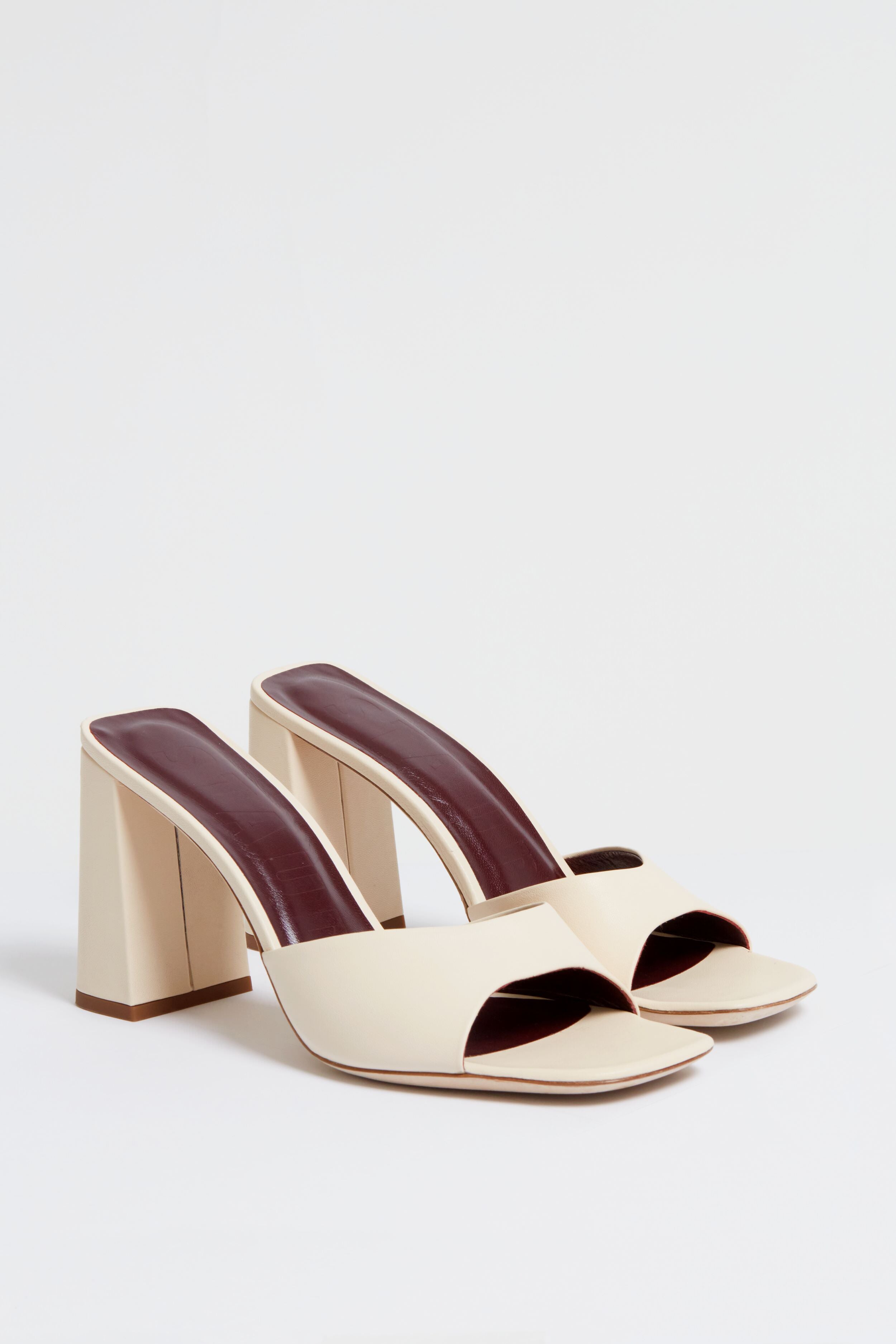 Cream Sloane Heel | STAUD | Tuckernuck