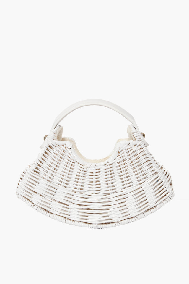 Pot de Miel Cream Woven Bag – Clare V.