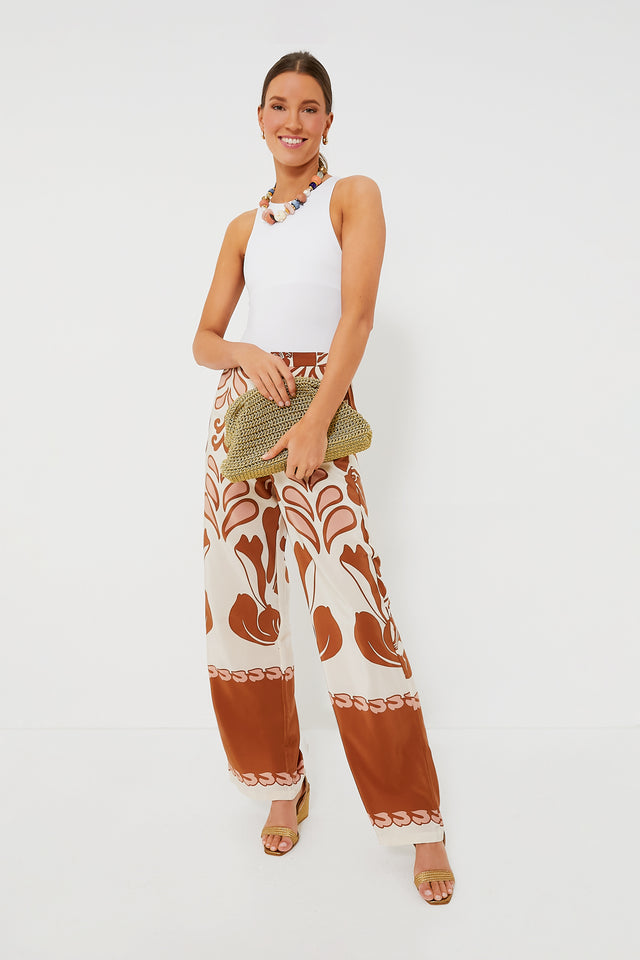 Gold Foil Rae High Rise Ankle Skinny Pants