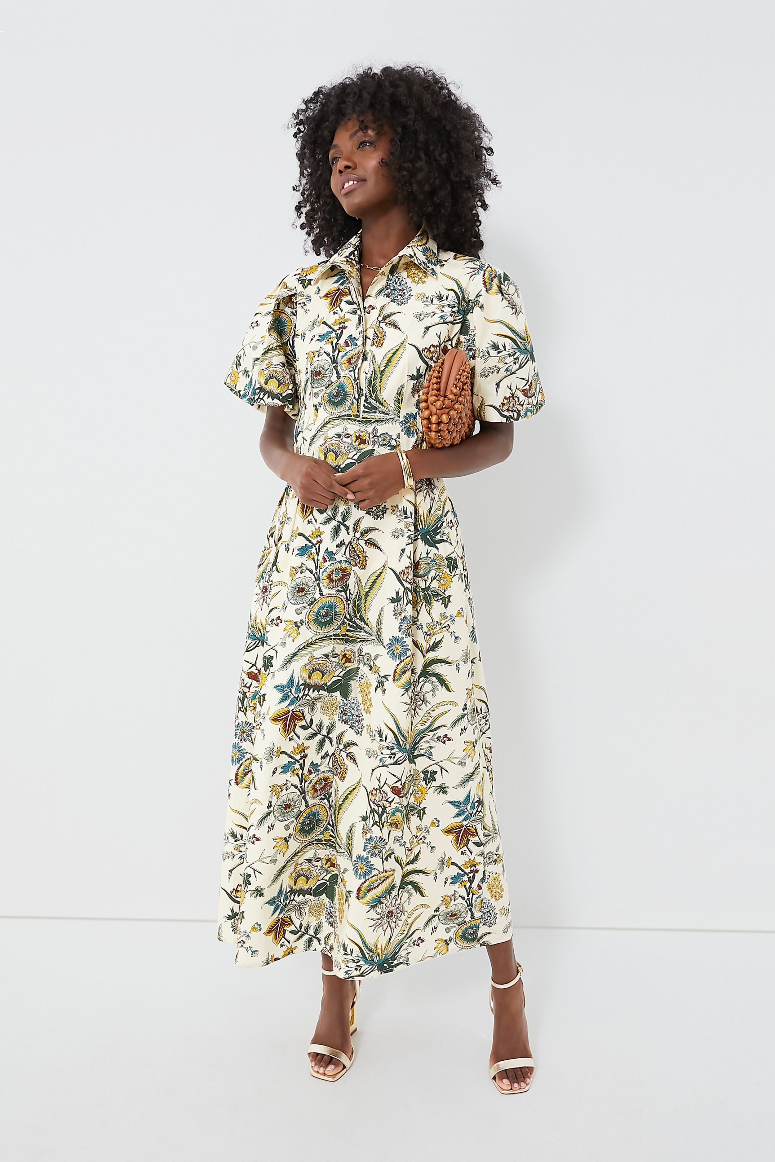 Sharp Floral Delaney Dress | Tuckernuck