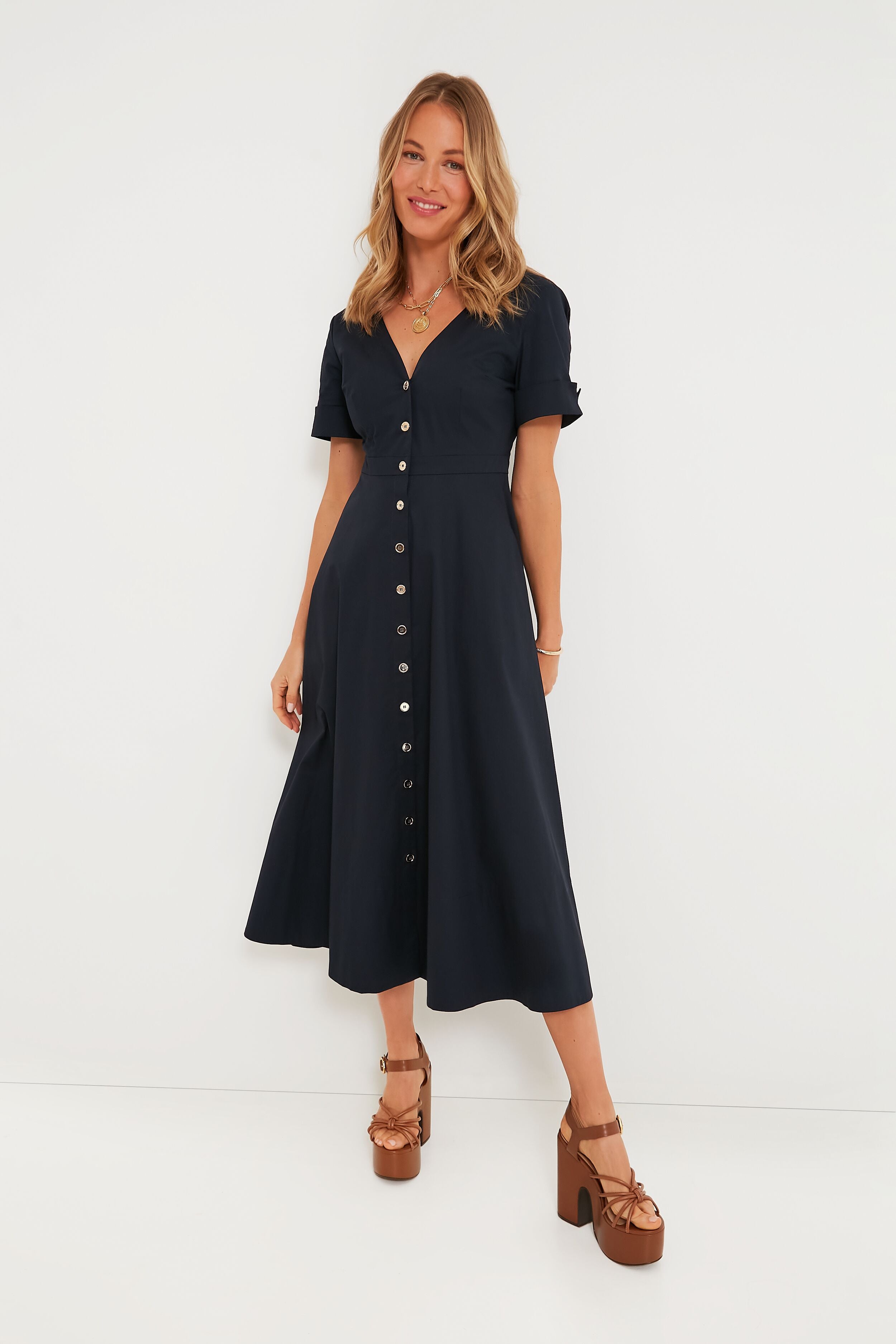 Navy Kate Maxi Dress | Tuckernuck