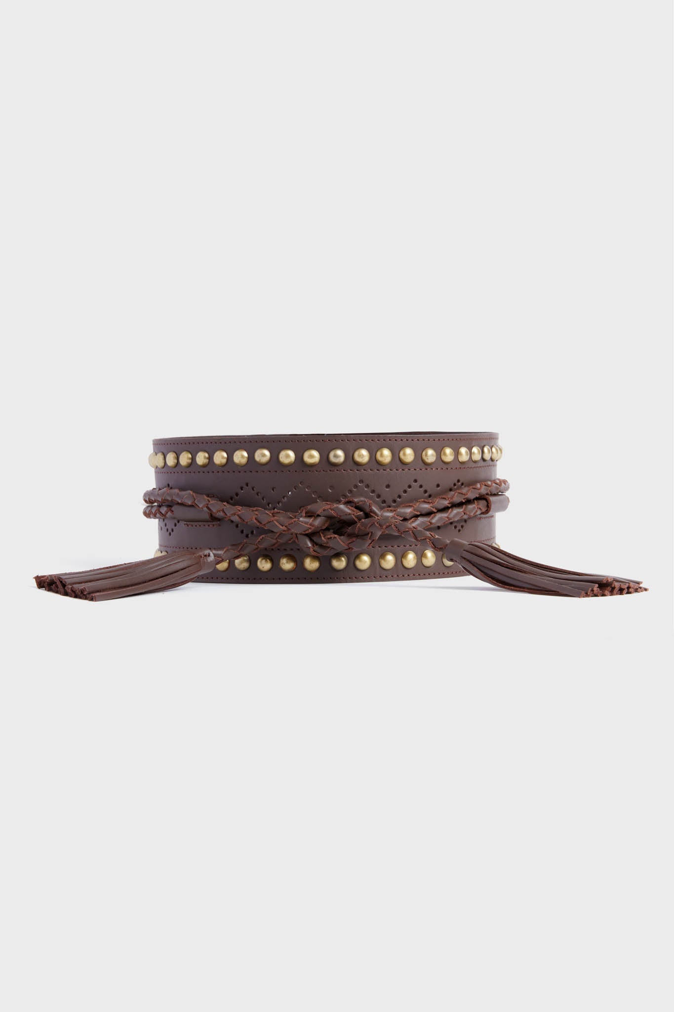 Dark Brown Leather Belt | Figue