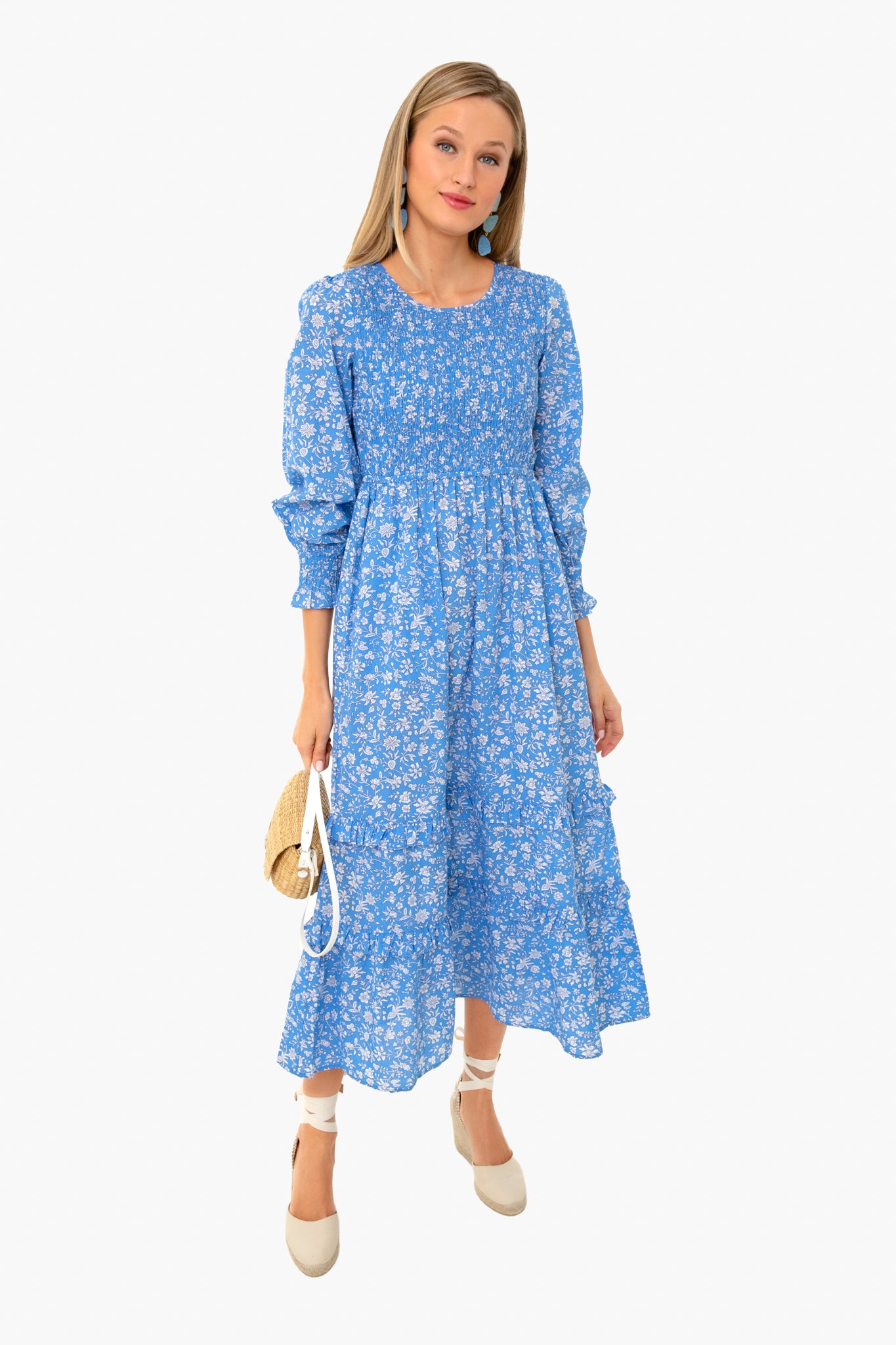 Cornflower Lolita Isabel Dress | Pink City Prints