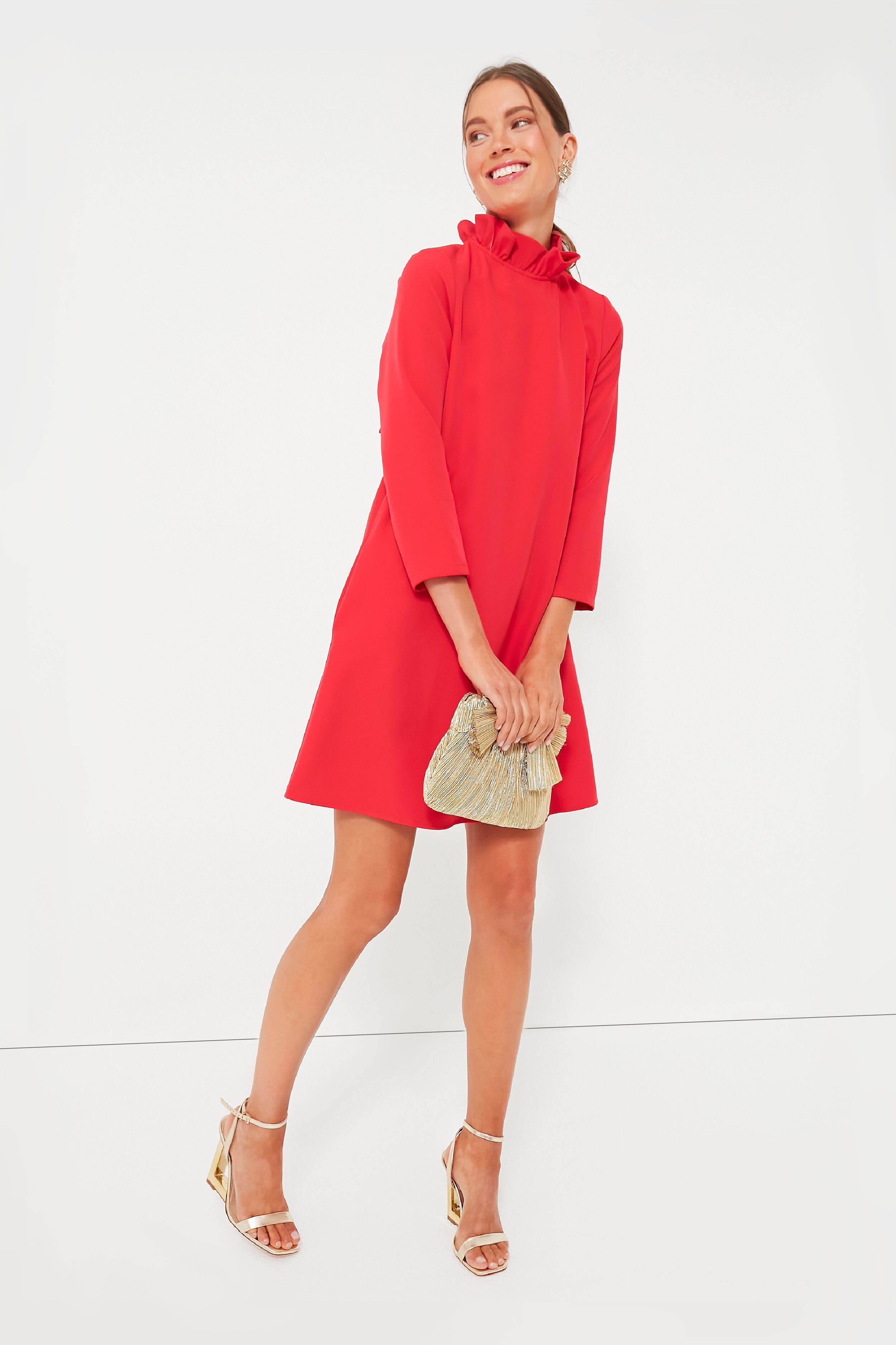 Poppy Red Daphne Dress