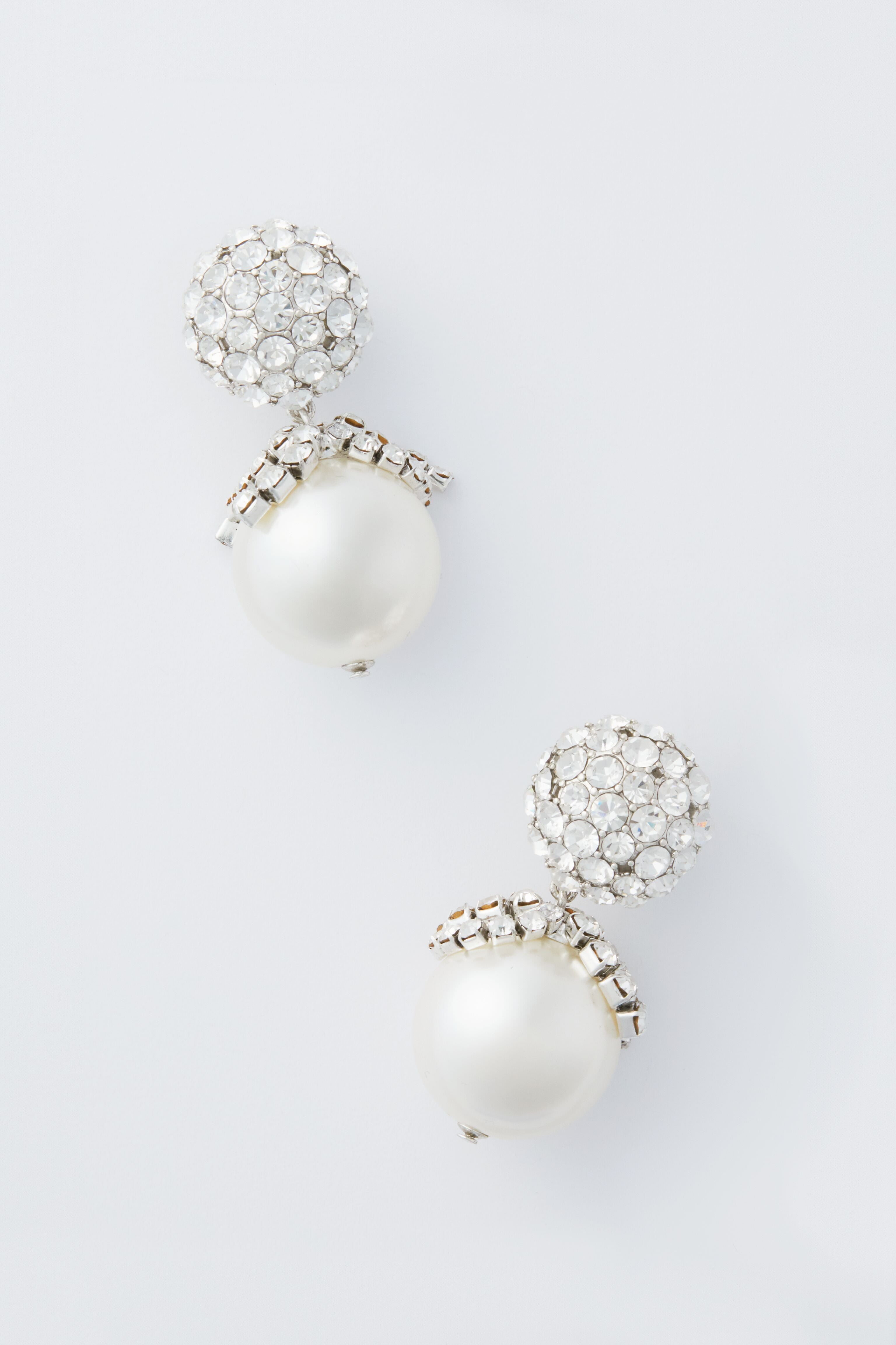 Crystal and Pearl Kinsley Earrings | Tuckernuck Jewelry