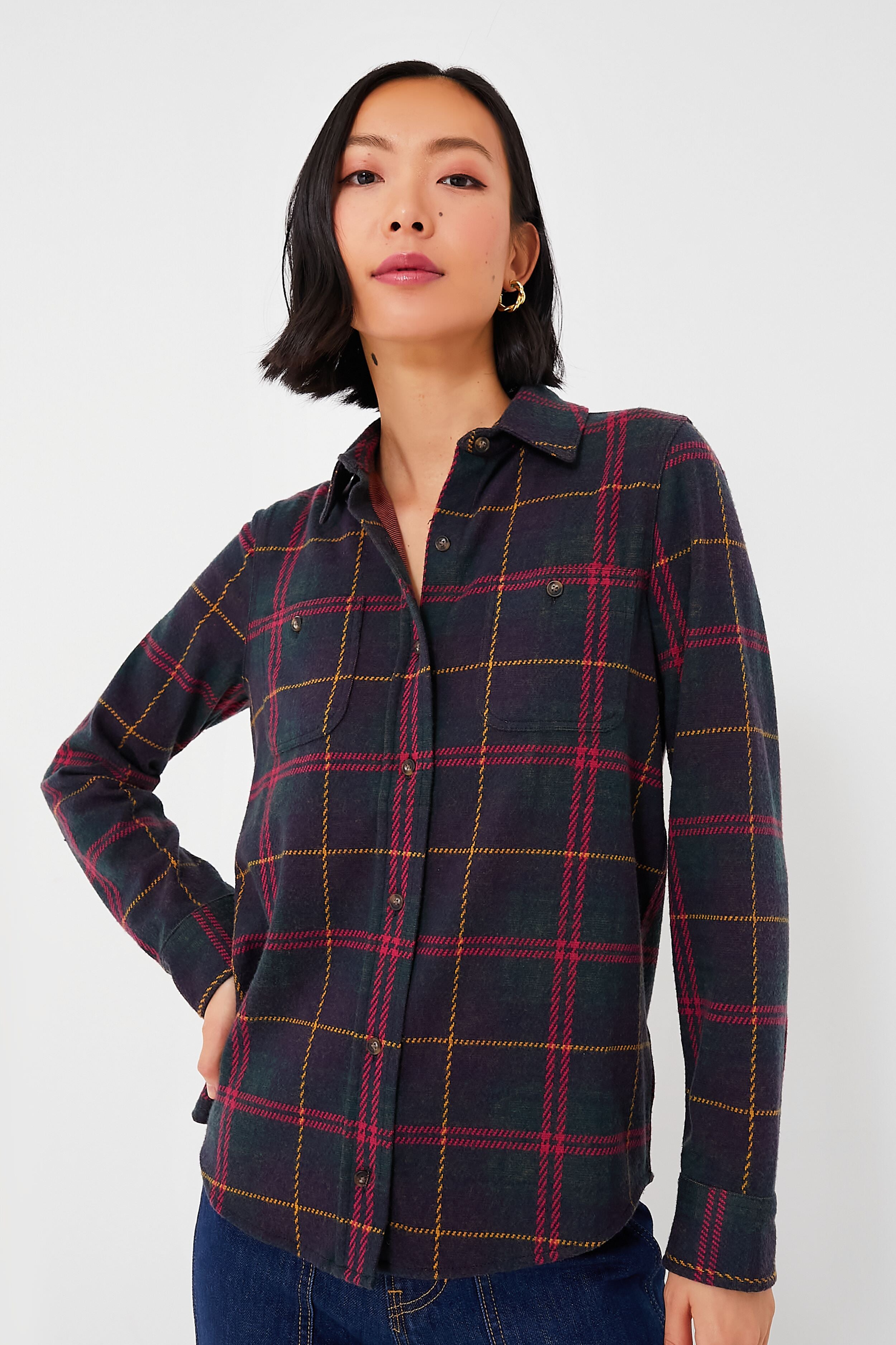 Outer Limits Plaid Legend Sweater Shirt | Faherty