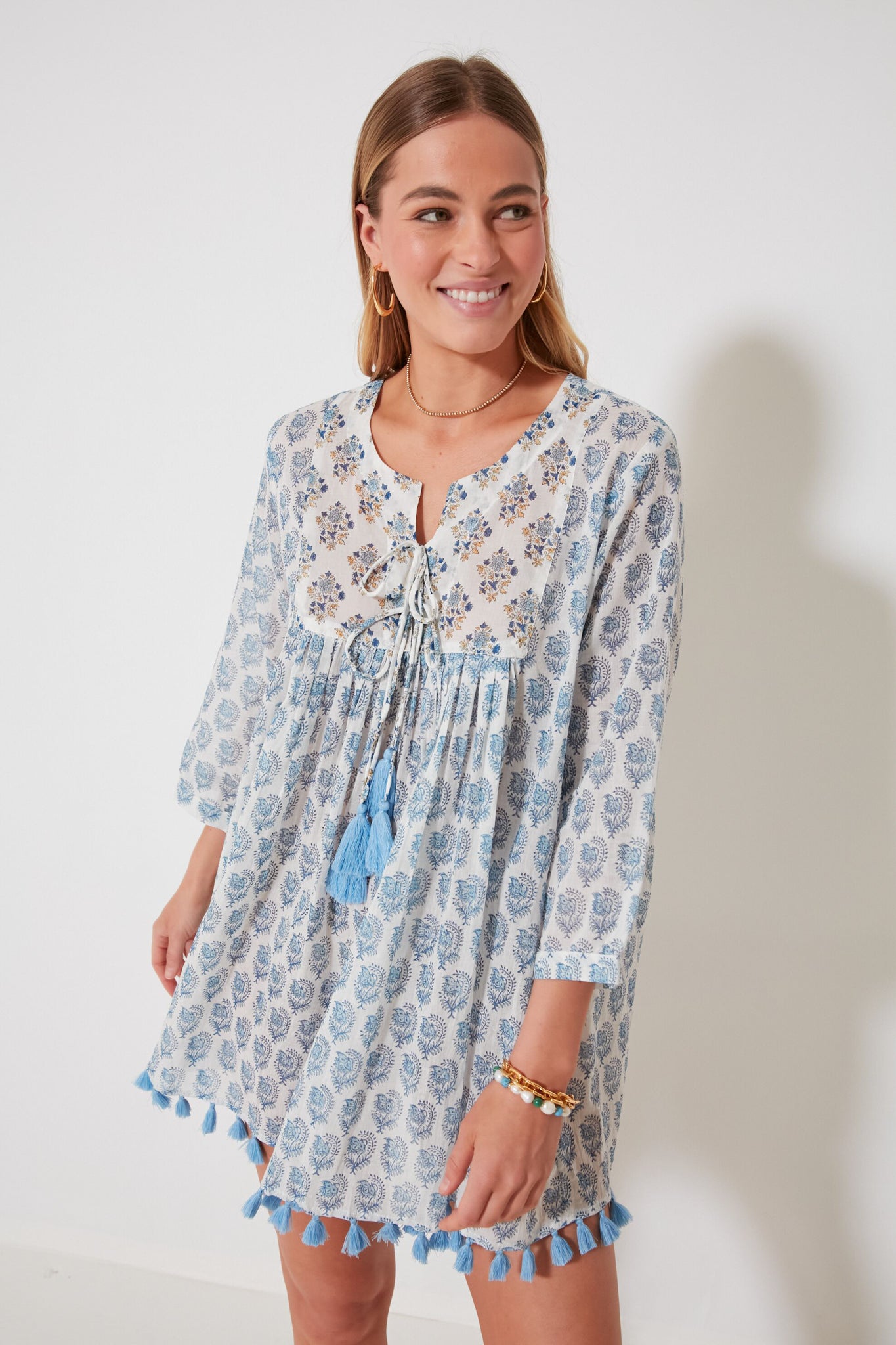 Blue Caitlin Seychelles Tunic | Ro's Garden | Tuckernuck