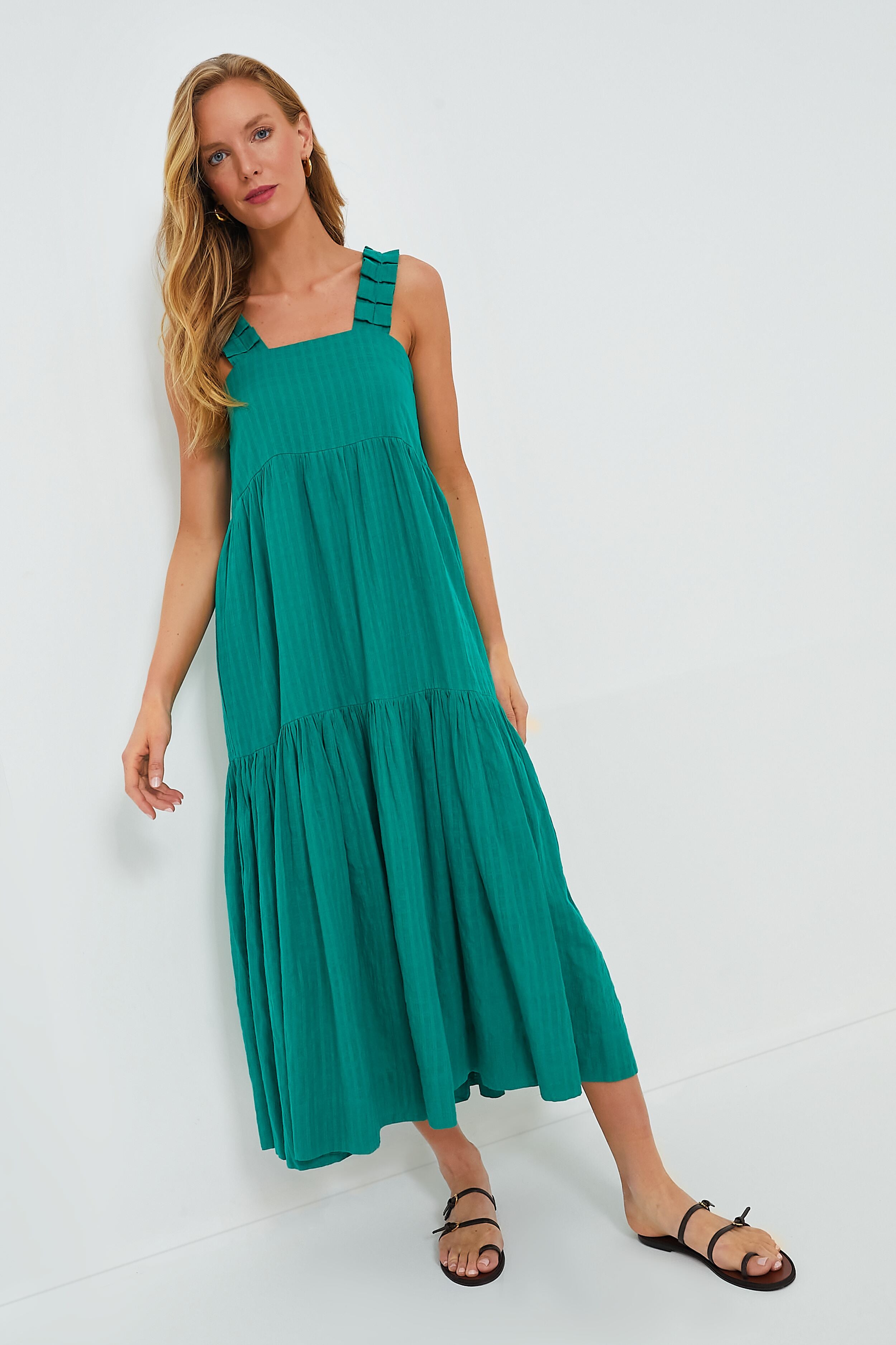 Exclusive Emerald Green Rio Dress | MIRTH