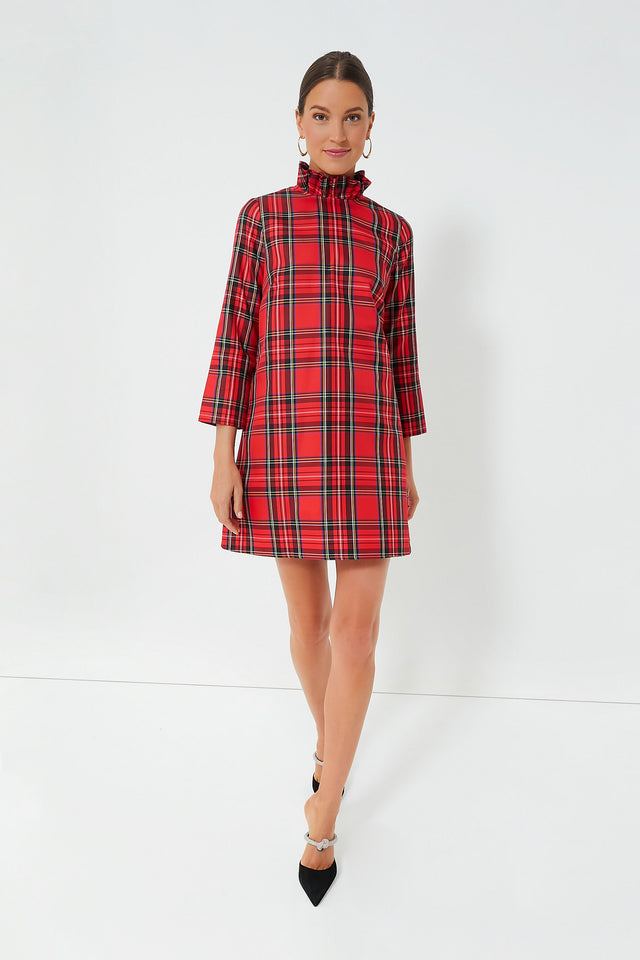 Tuckernuck Blackwatch Plaid Faye Blouse - Style Charade