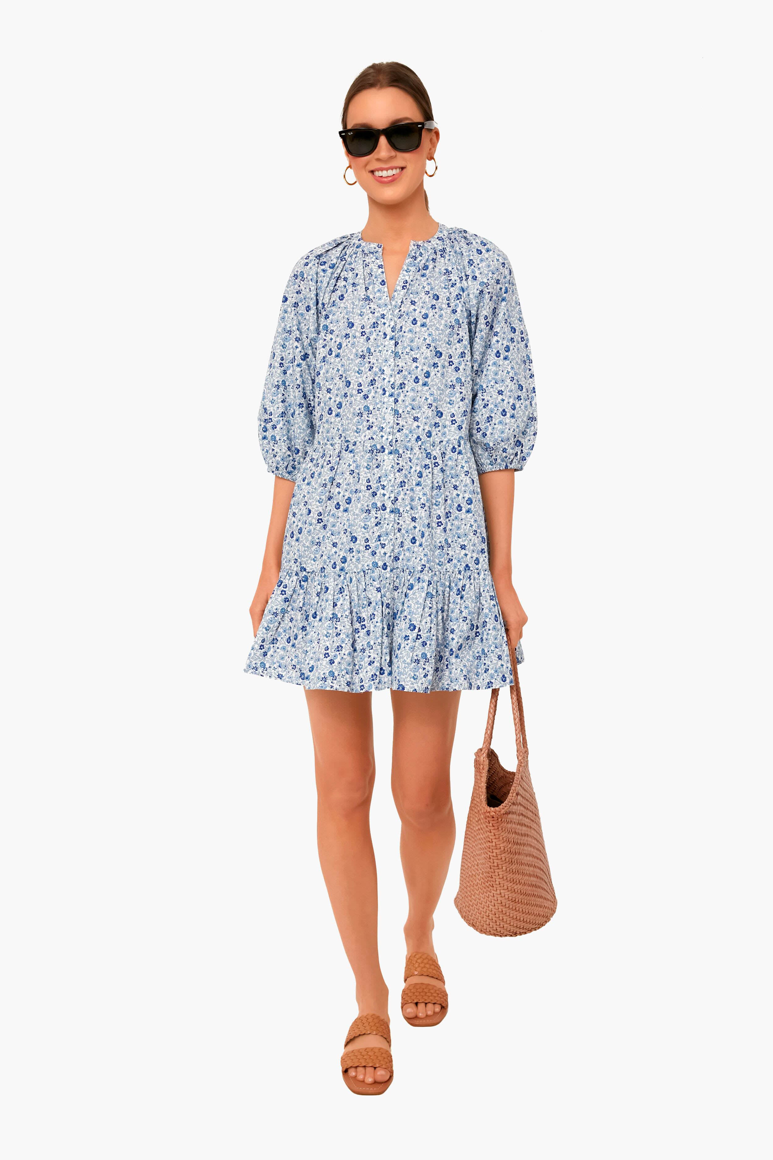 Sweet Blue Mini Mitte Dress | Apiece Apart