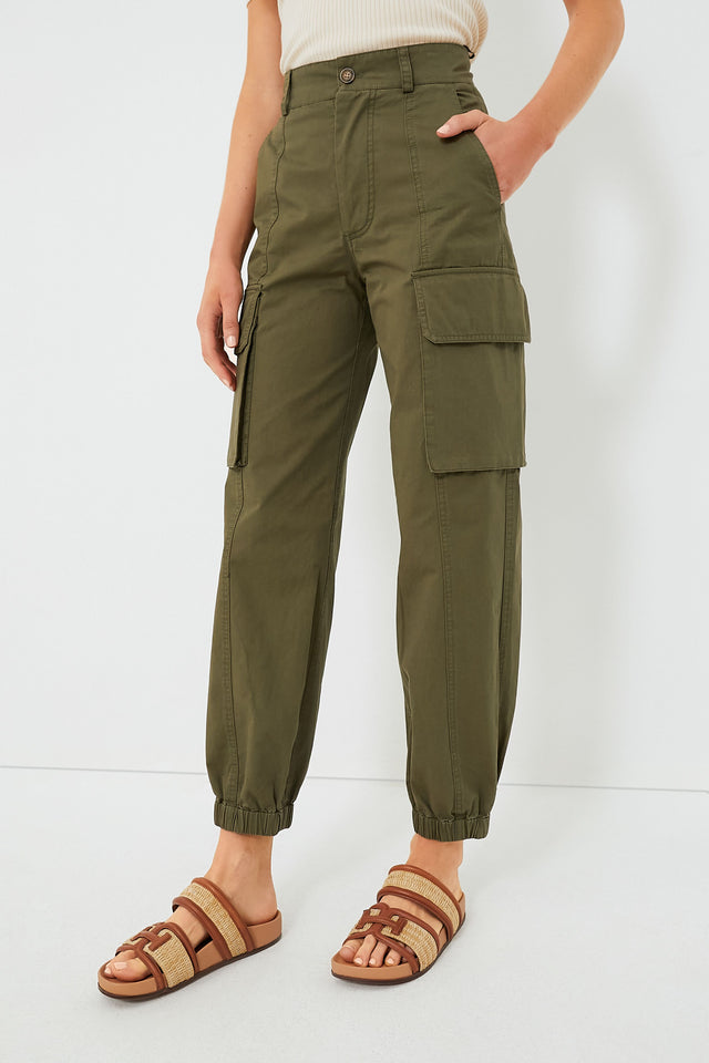 Classic Khaki Cargo Maternity Pants – Indigo Poppy