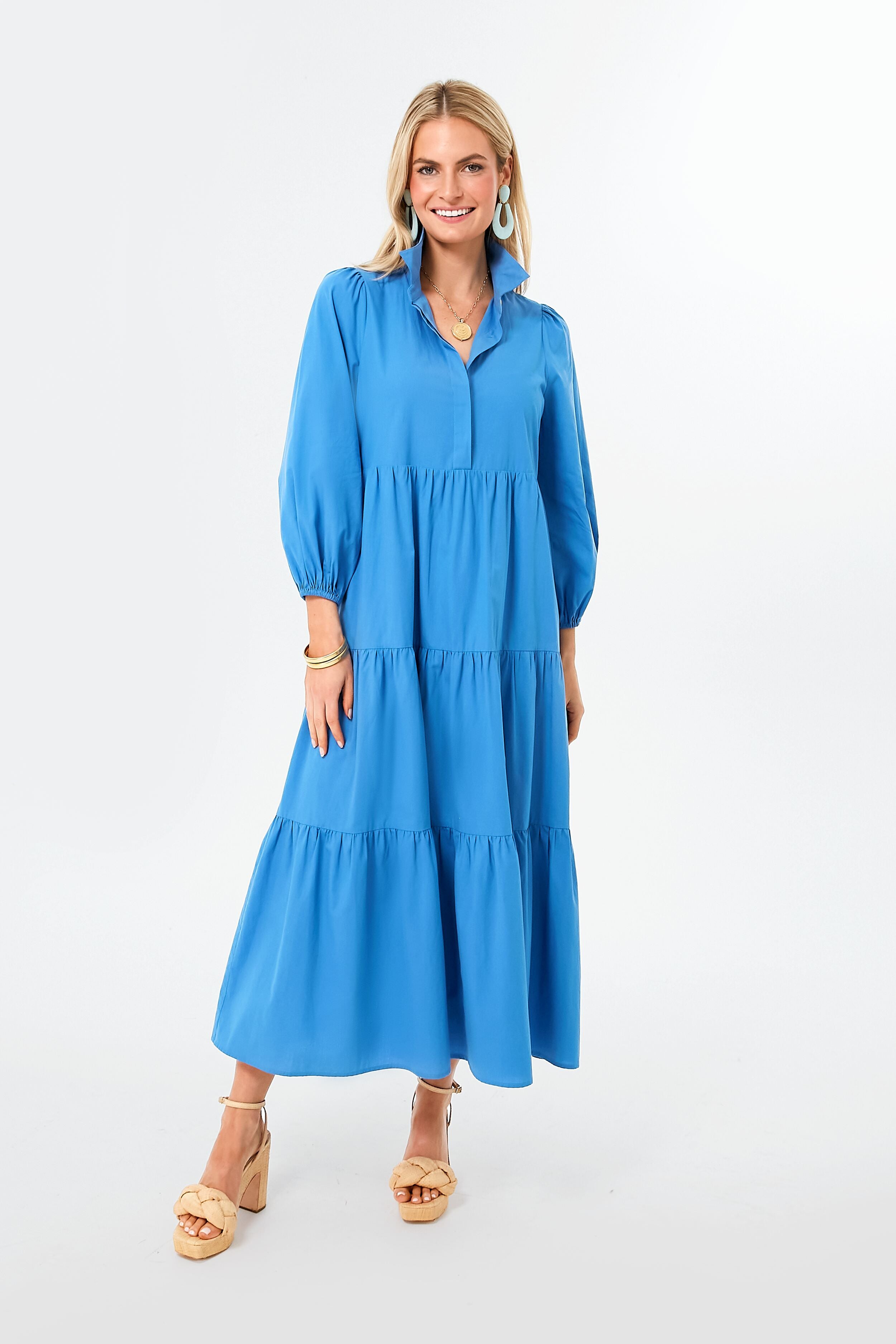 Cyprus Blue Mabel Maxi Dress | Pomander Place | Tuckernuck