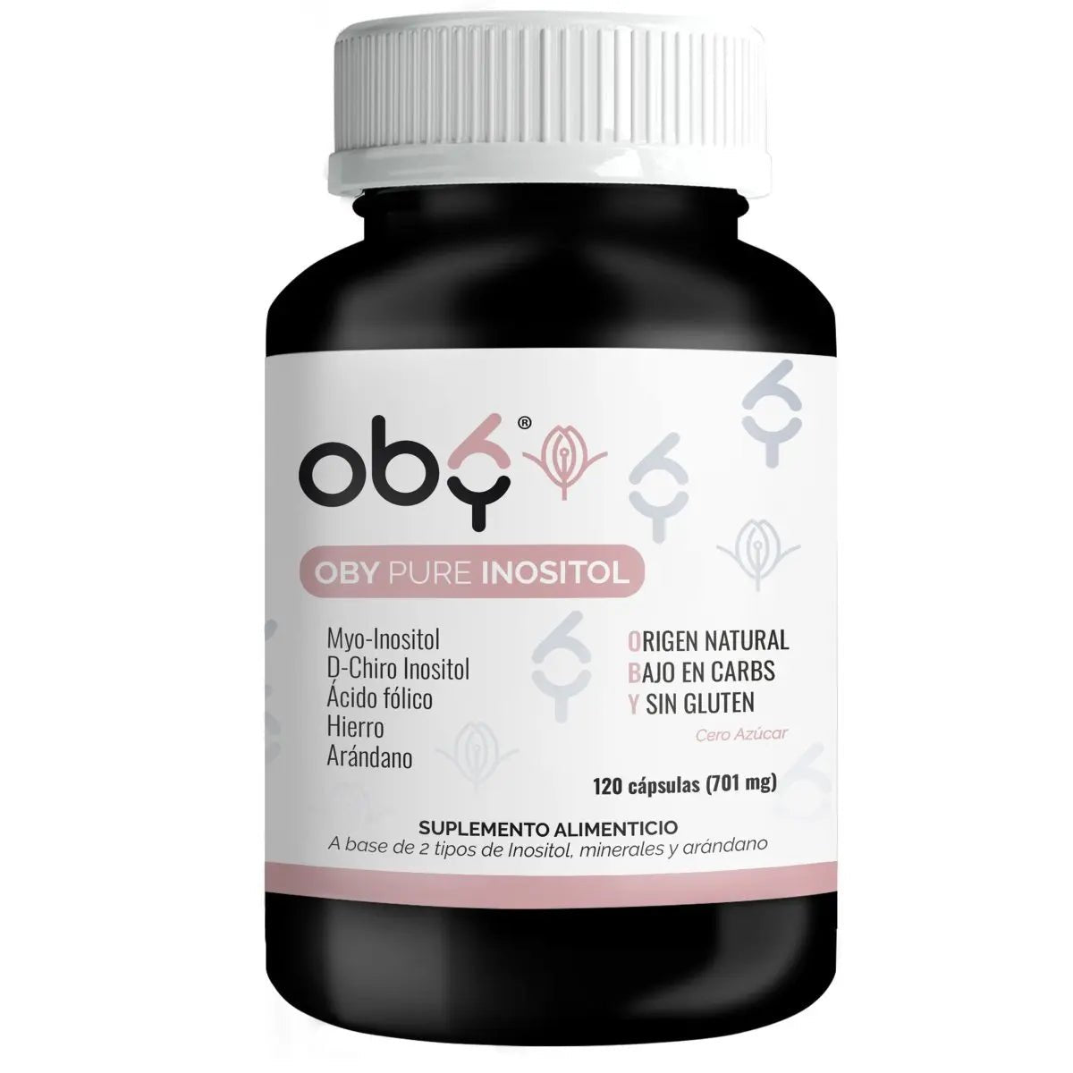 OBY Pure Inositol | 120 cápsulas