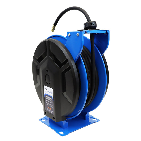Macnaught M3 Slow Retraction Air / Water Safety Hose Reel 3/8” x 50 ft – PN#M3D-SSAW3850-H