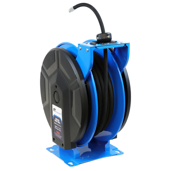 central pneumatic 50 ft retractable air water hose reel in Air Hose Online  Shopping