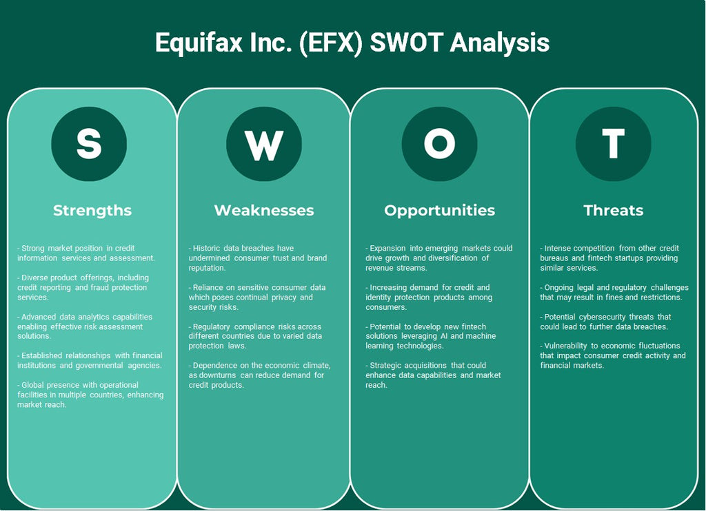شركة Equifax (EFX): تحليل SWOT