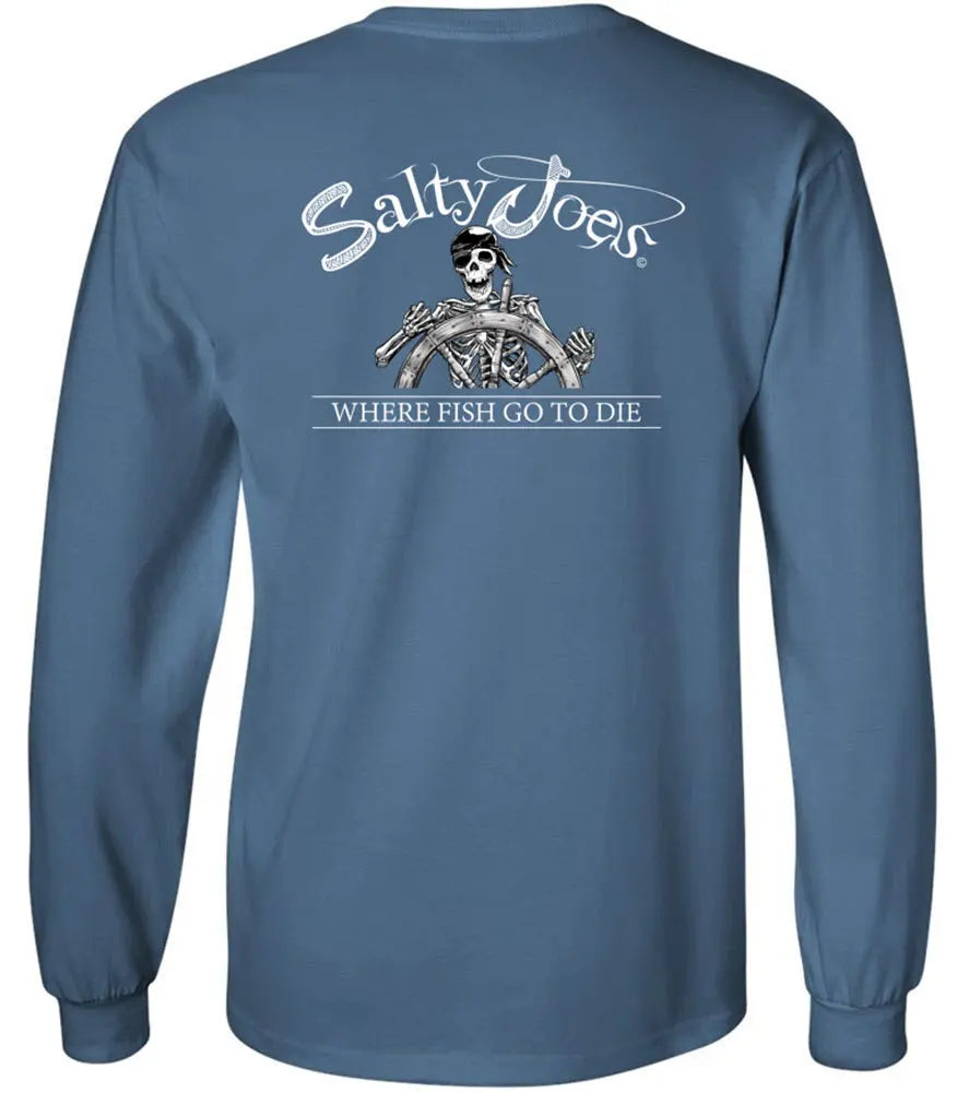 Salty Joe's Tuna Long Sleeve Fishing T Shirt - Salty Joe's