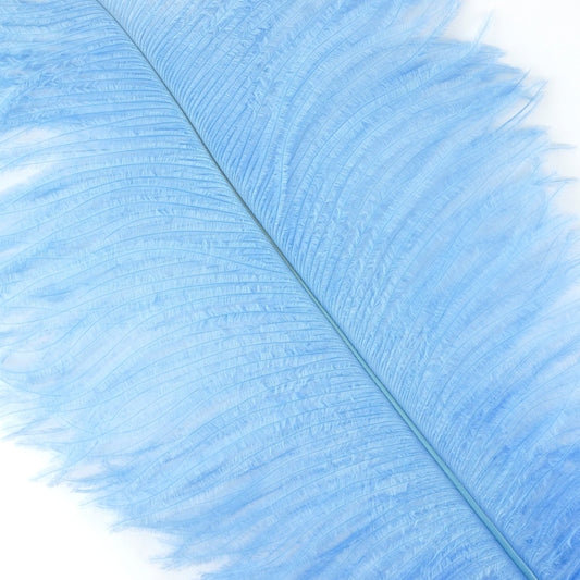 Decostar™ Ivory Ostrich Feather - 22 to 24 - 12 Feathers!