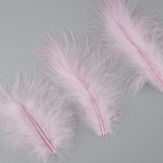 Zucker Feather Products Turkey Marabou Dyed - 3-8 inch - Blue Dunn