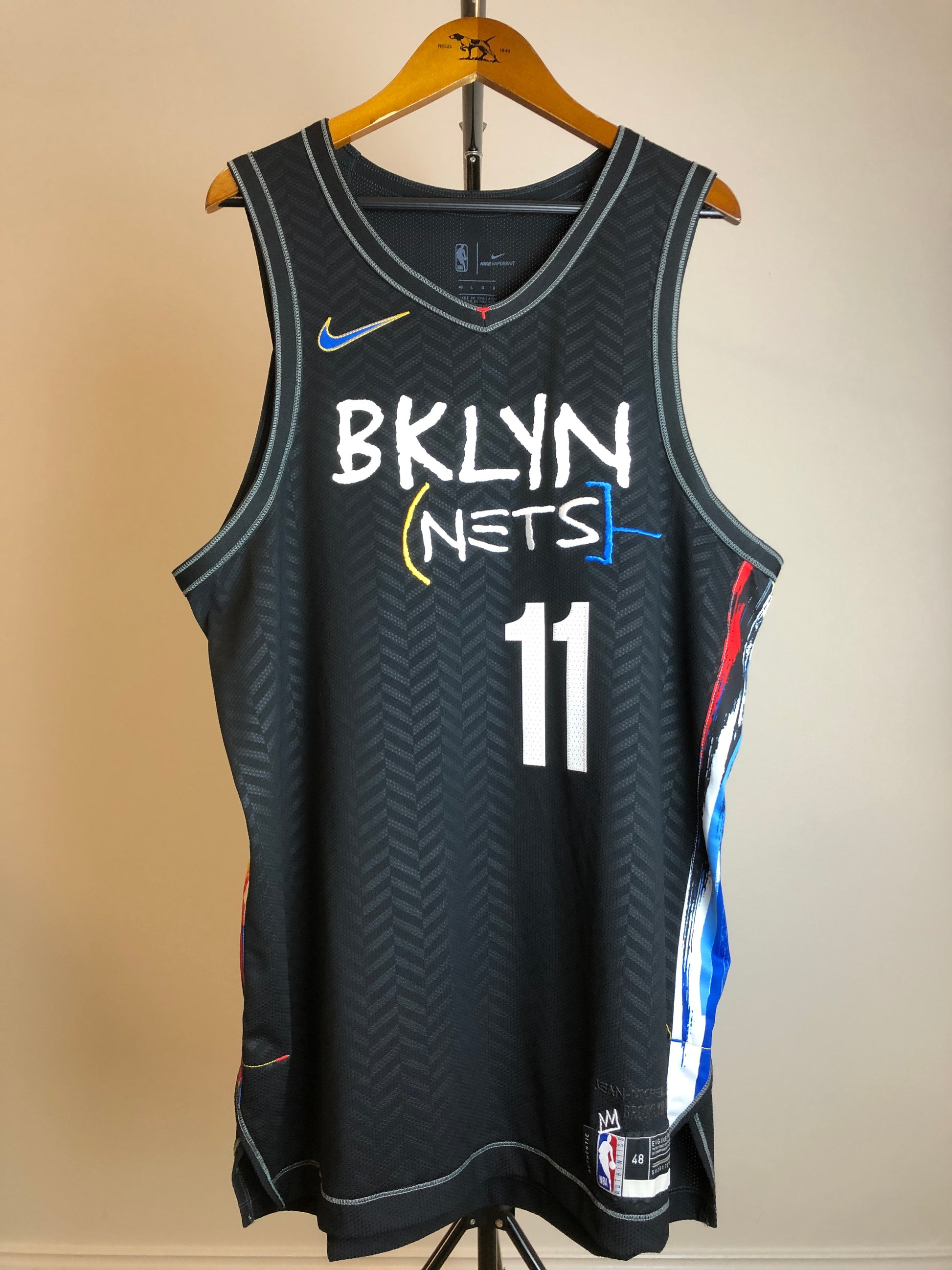 kyrie irving basquiat jersey