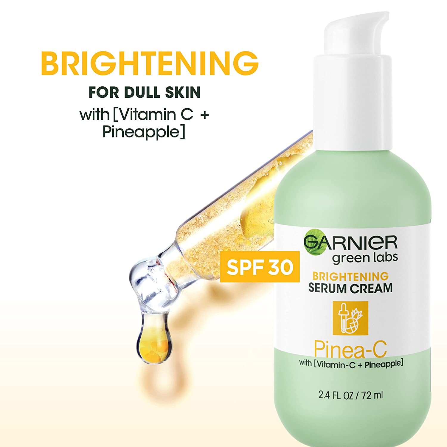 Garnier Skinactive Green Labs Pinea C Brightening Serum Cream Moisturi Mathyforbusiness