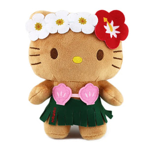 Sanrio Hello Kitty Tanned Skin Plush Toy | Hawaii Series