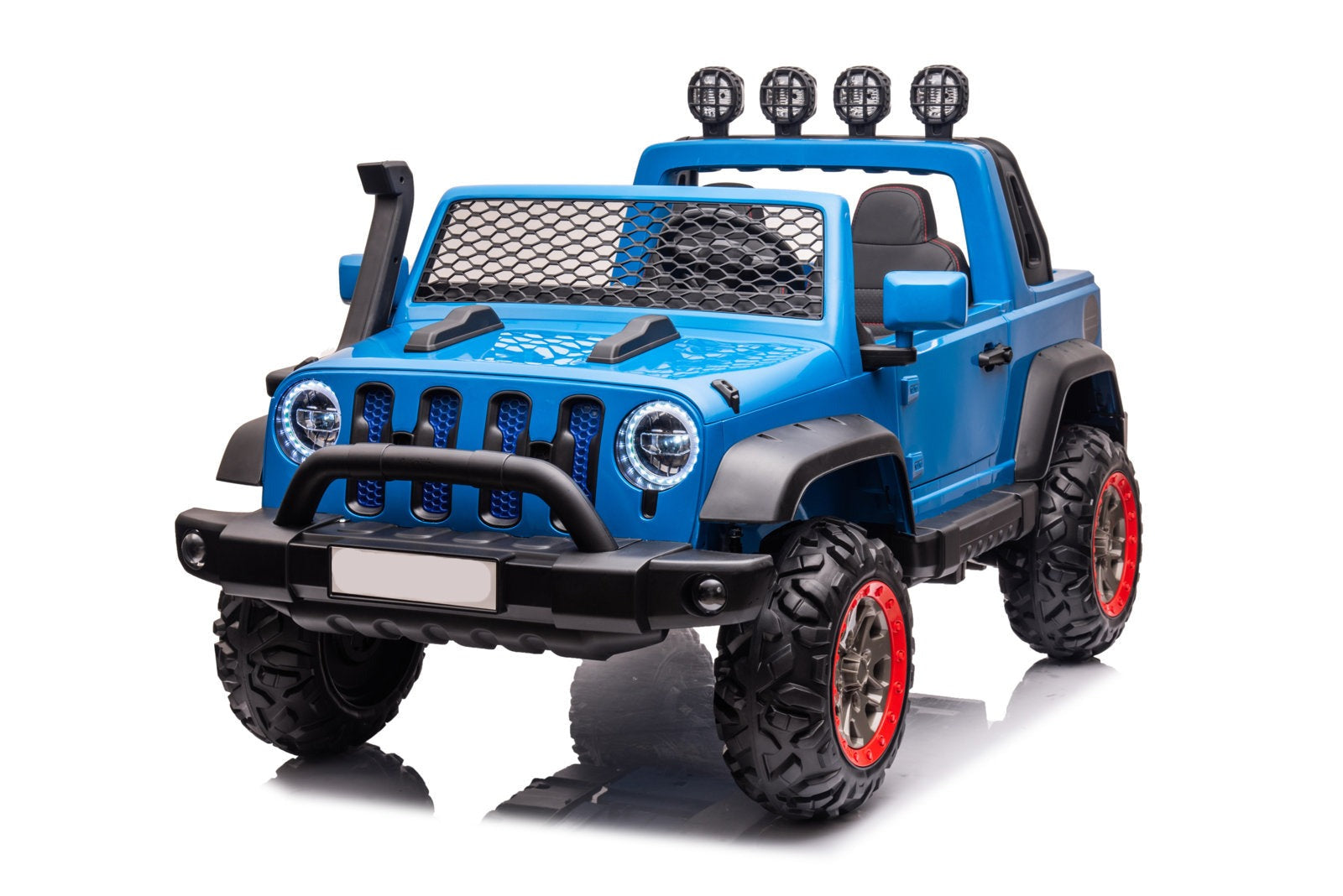 2023 24V Jeep Wrangler Style 4x4 with Top Lights 2 Seater Kids Ride On –  