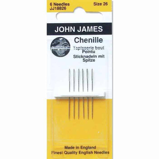 John James : Chenille Needles - size 20 – Bolt & Spool